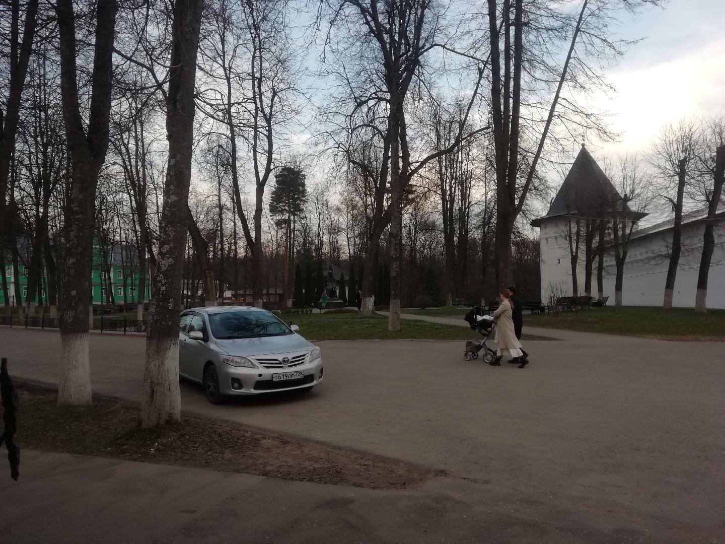 Звенигород, Саввино-Сторожевский монастырь, Пасха, богослужение