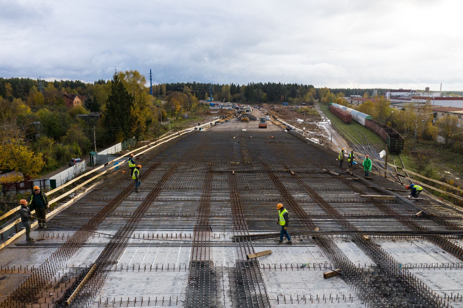 Одинцово, ЦКАД, строительство,