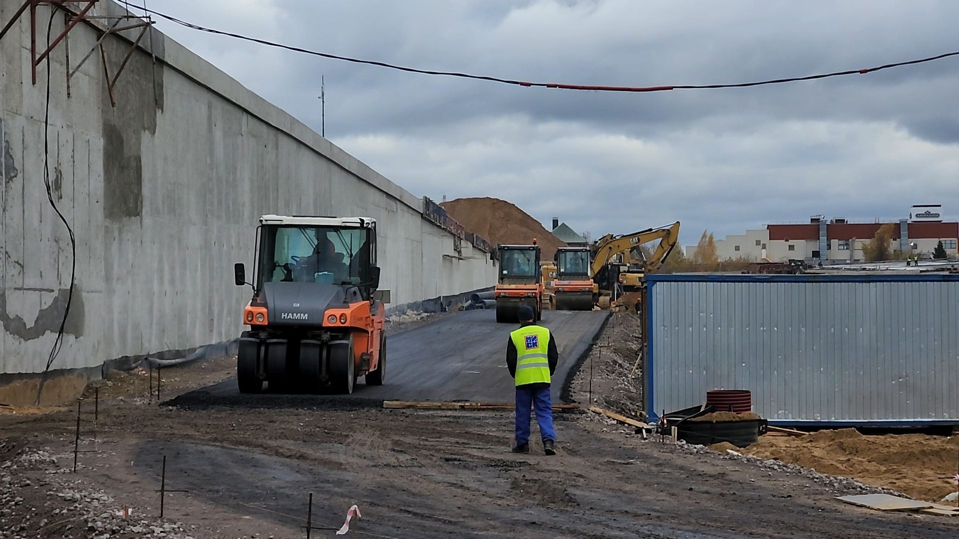 Одинцово, ЦКАД, строительство,