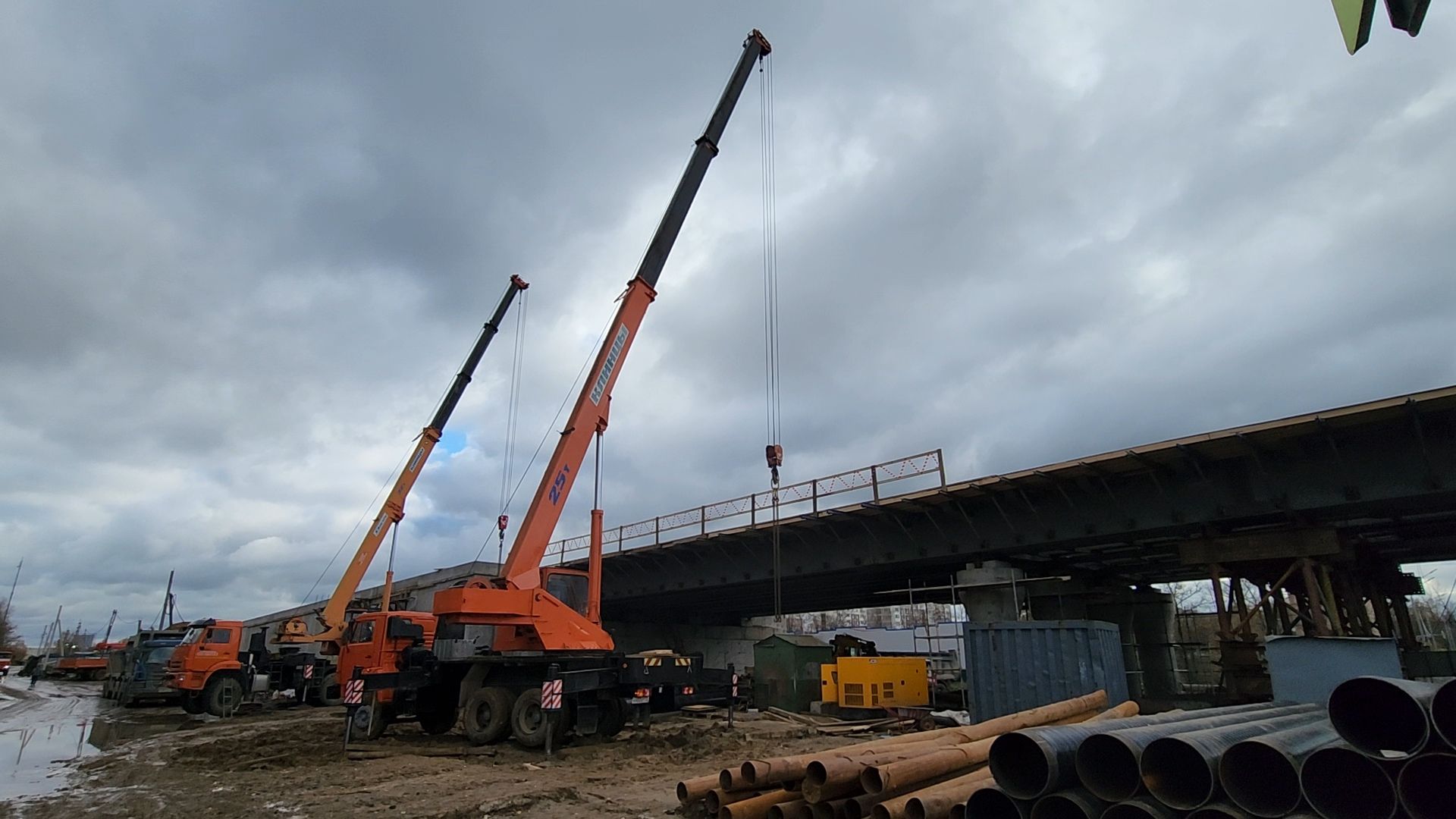 Одинцово, ЦКАД, строительство,