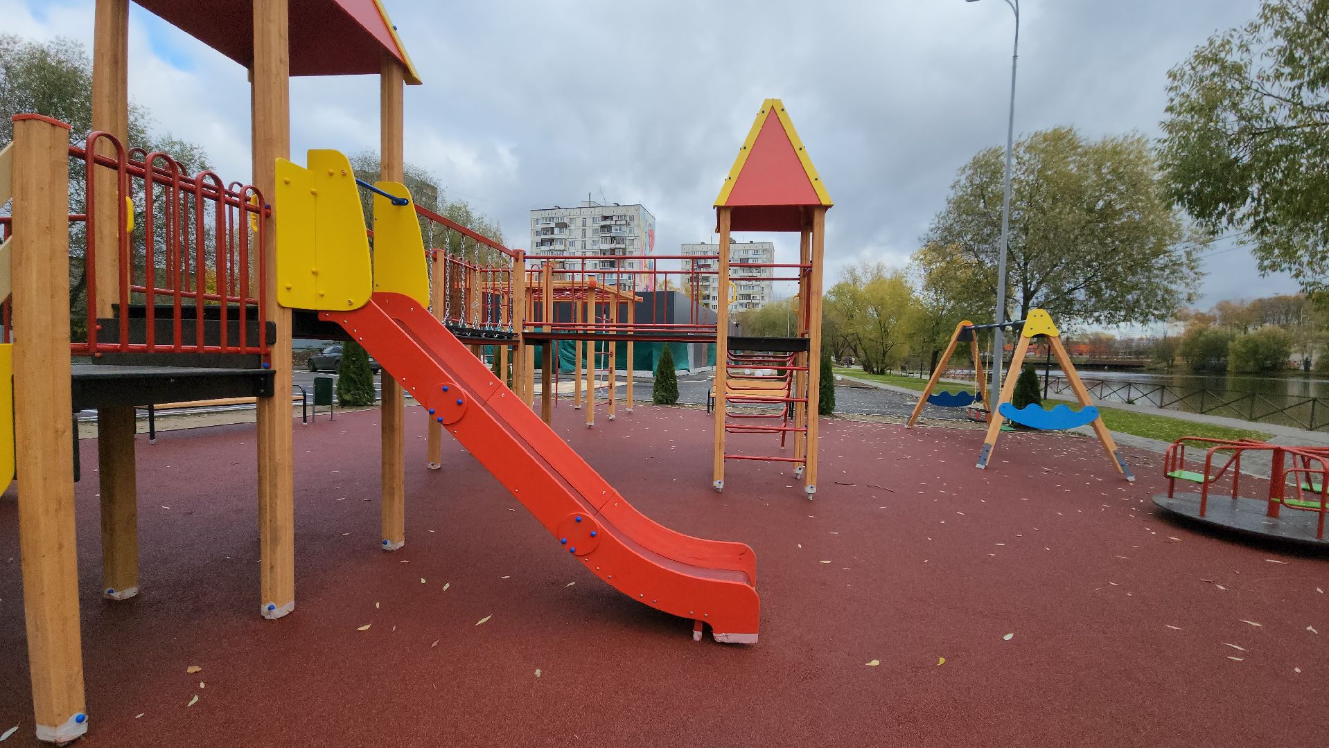 Детская площадка, Благоустройство, Лобня,