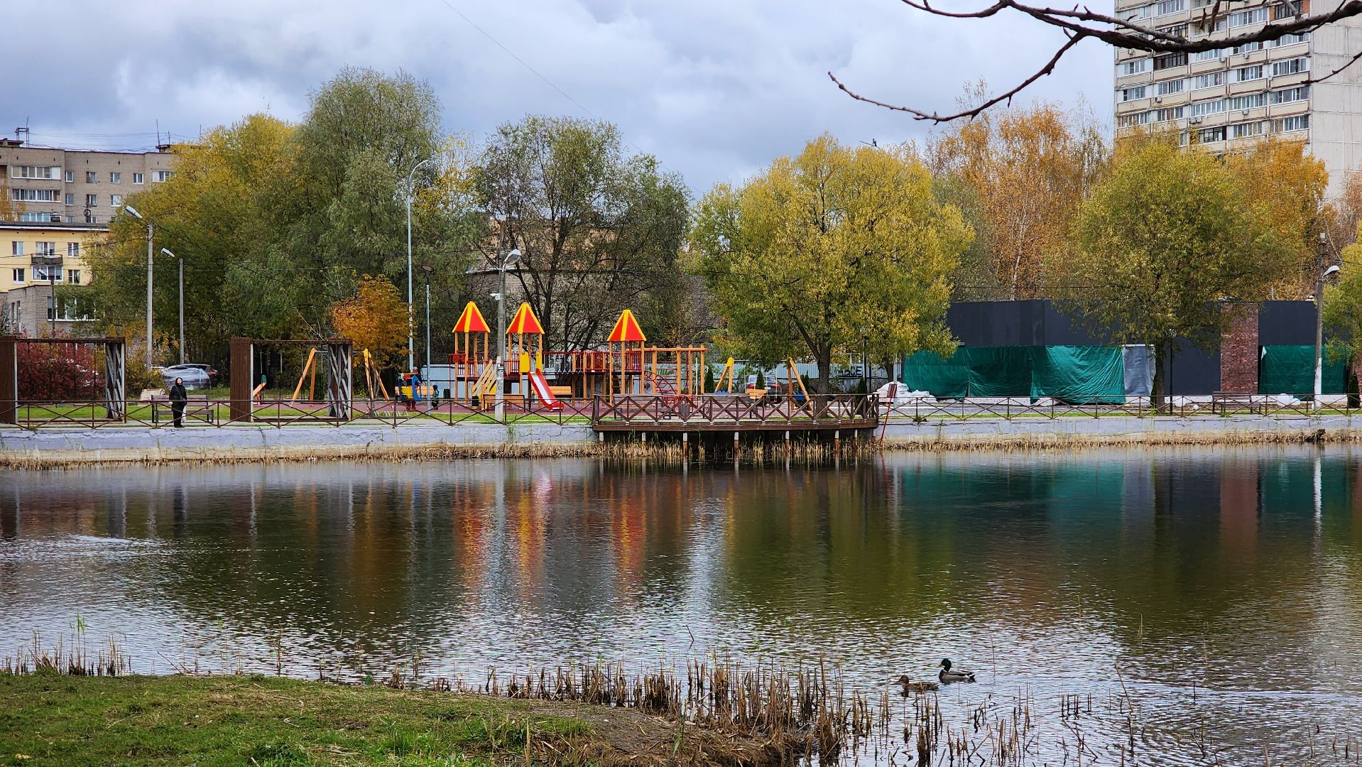 Детская площадка, Благоустройство, Лобня,