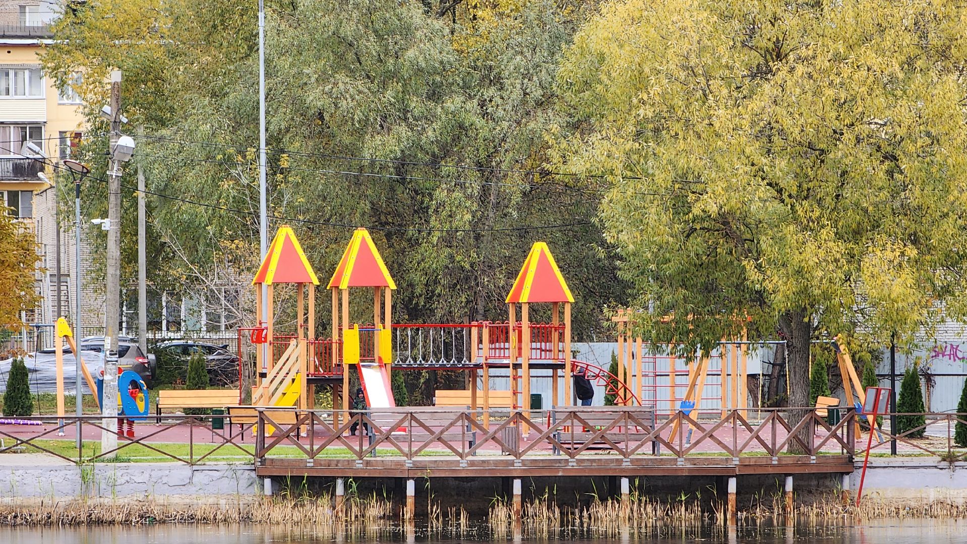 Детская площадка, Благоустройство, Лобня,