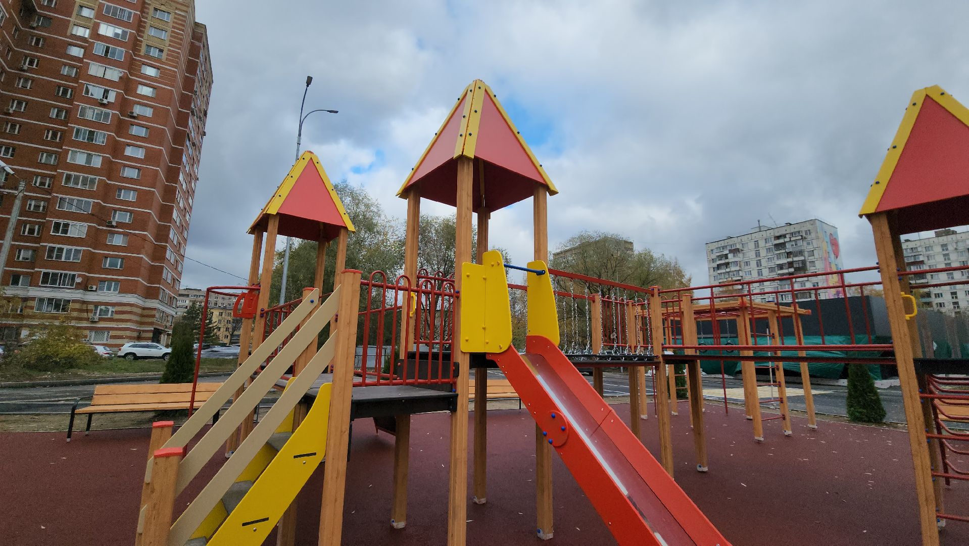 Детская площадка, Благоустройство, Лобня,