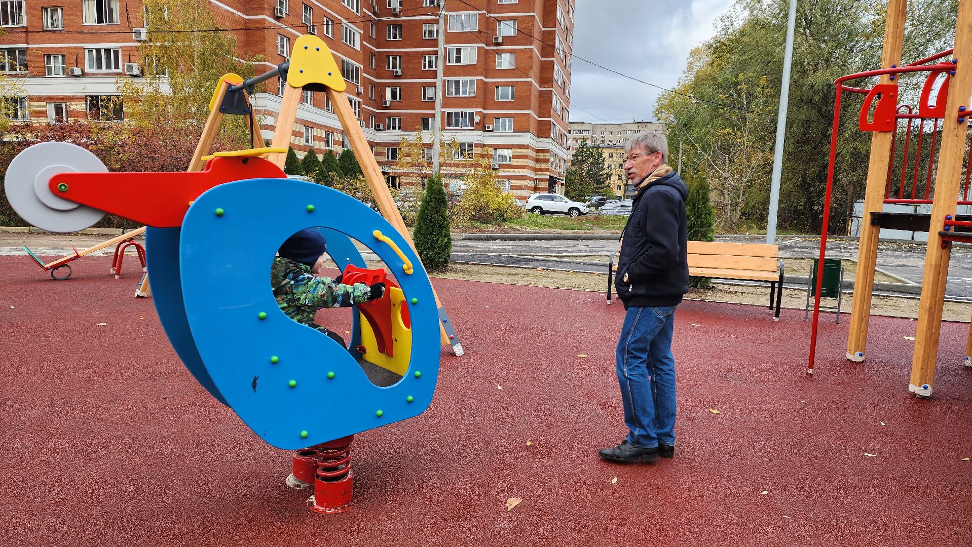 Детская площадка, Благоустройство, Лобня,