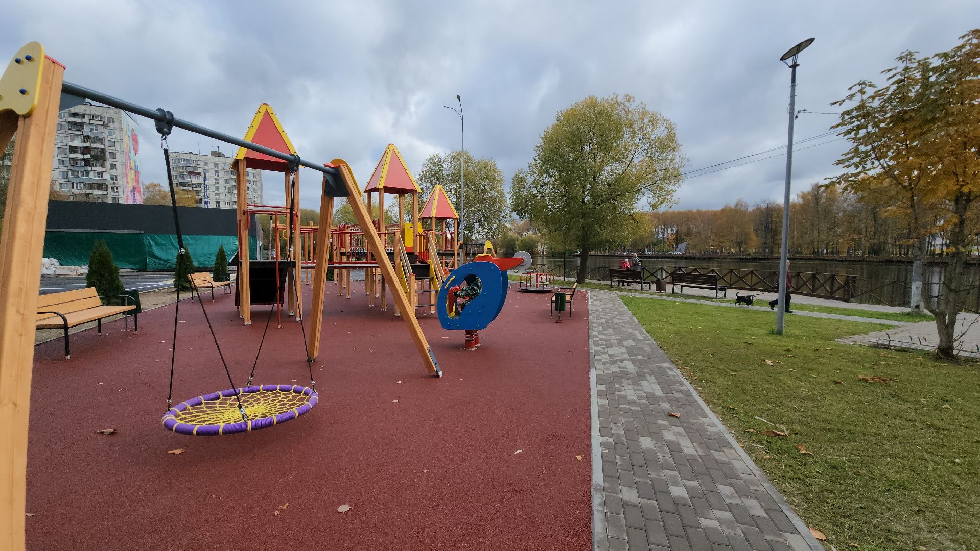 Детская площадка, Благоустройство, Лобня,