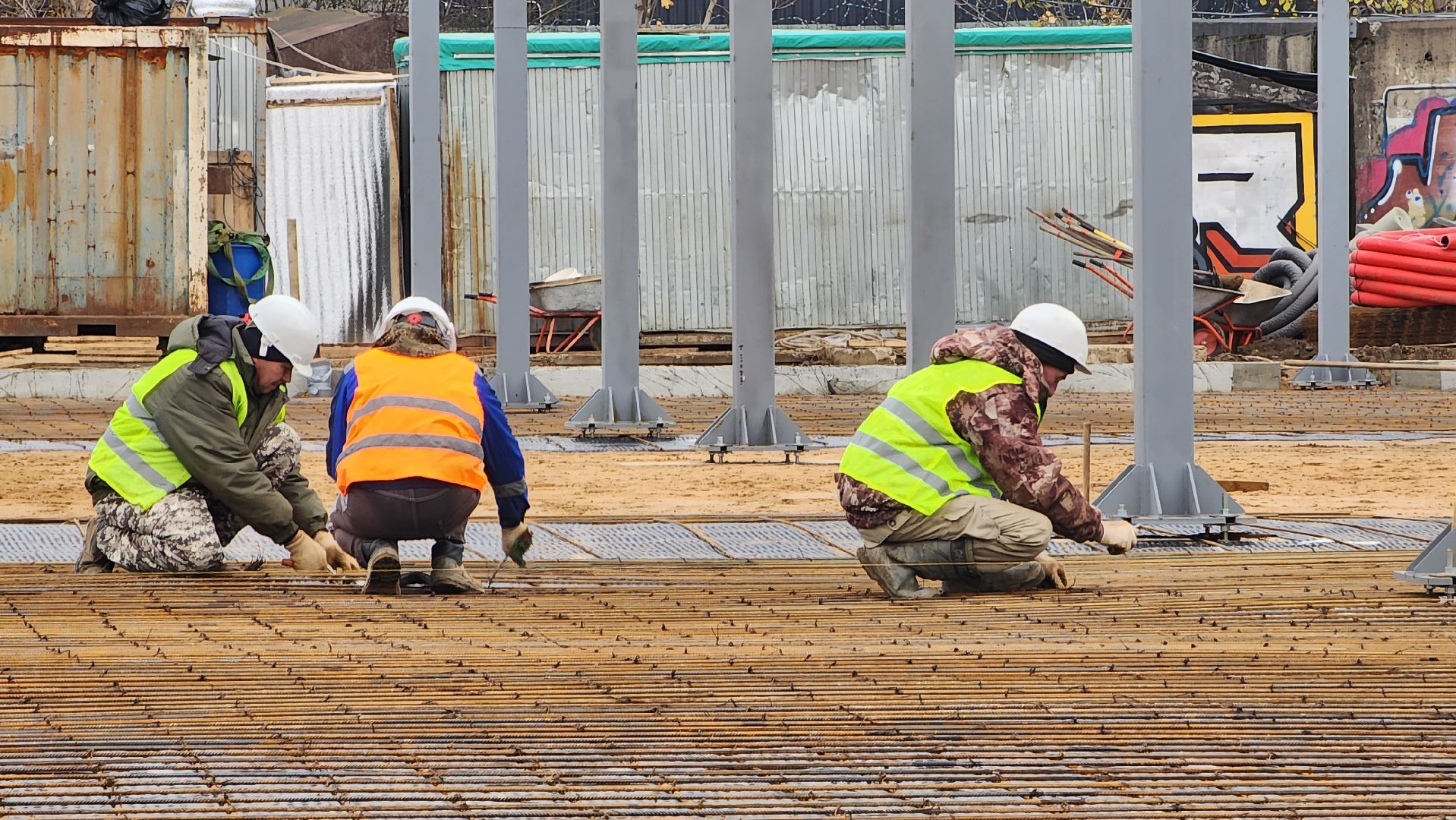 Новый магазин, Лобня, Строительство,