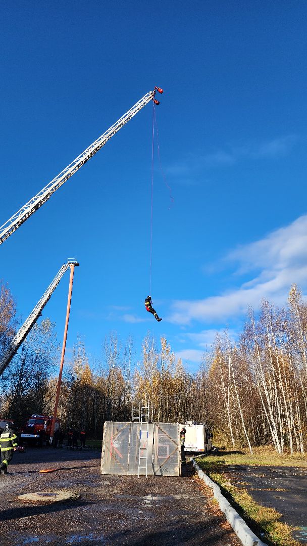 спасатели, Мособлпожспас, профориентация, Шатура,
