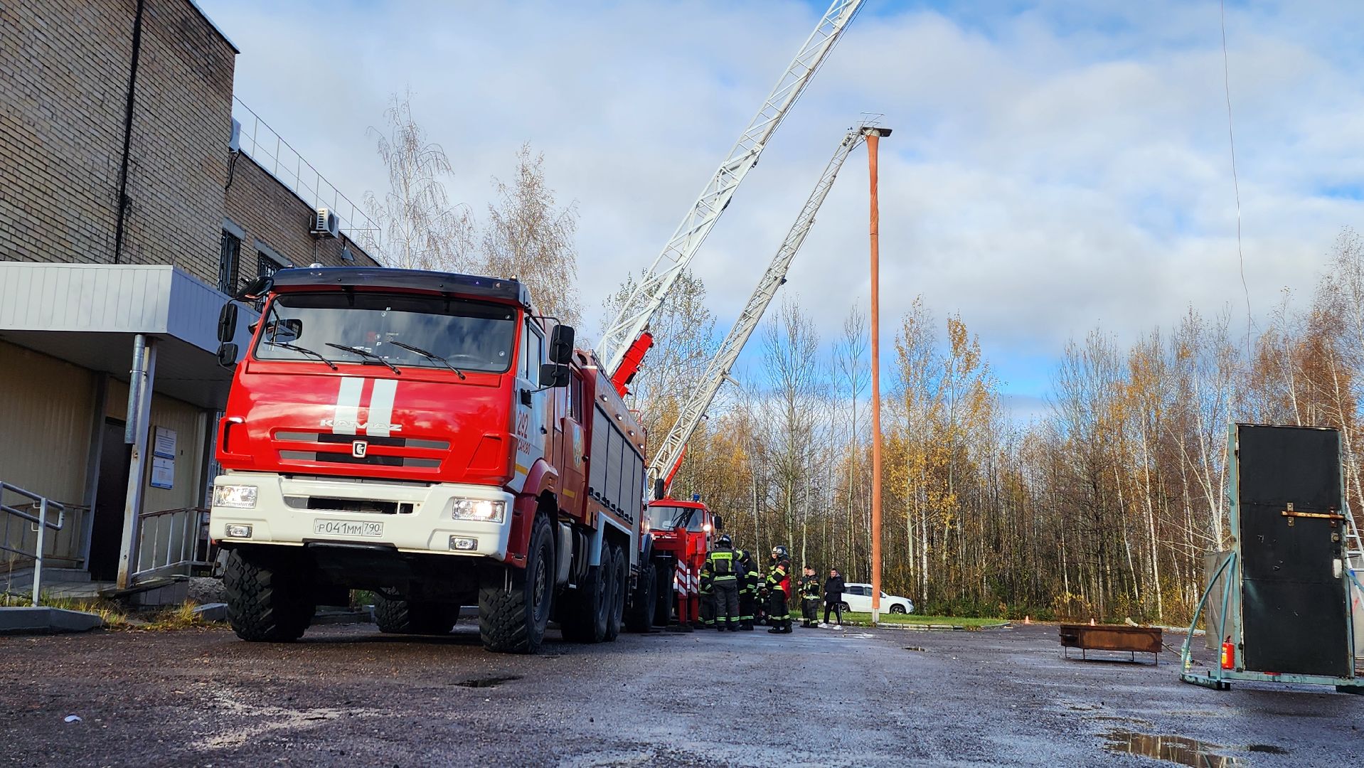 спасатели, Мособлпожспас, профориентация, Шатура,