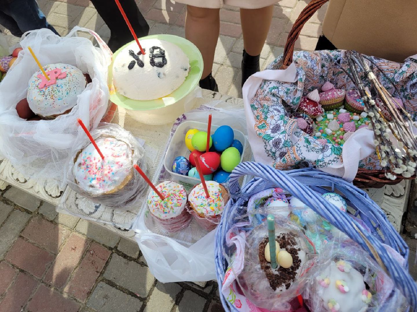 видное, православие, праздник, светлая пасха, георгиевский храм