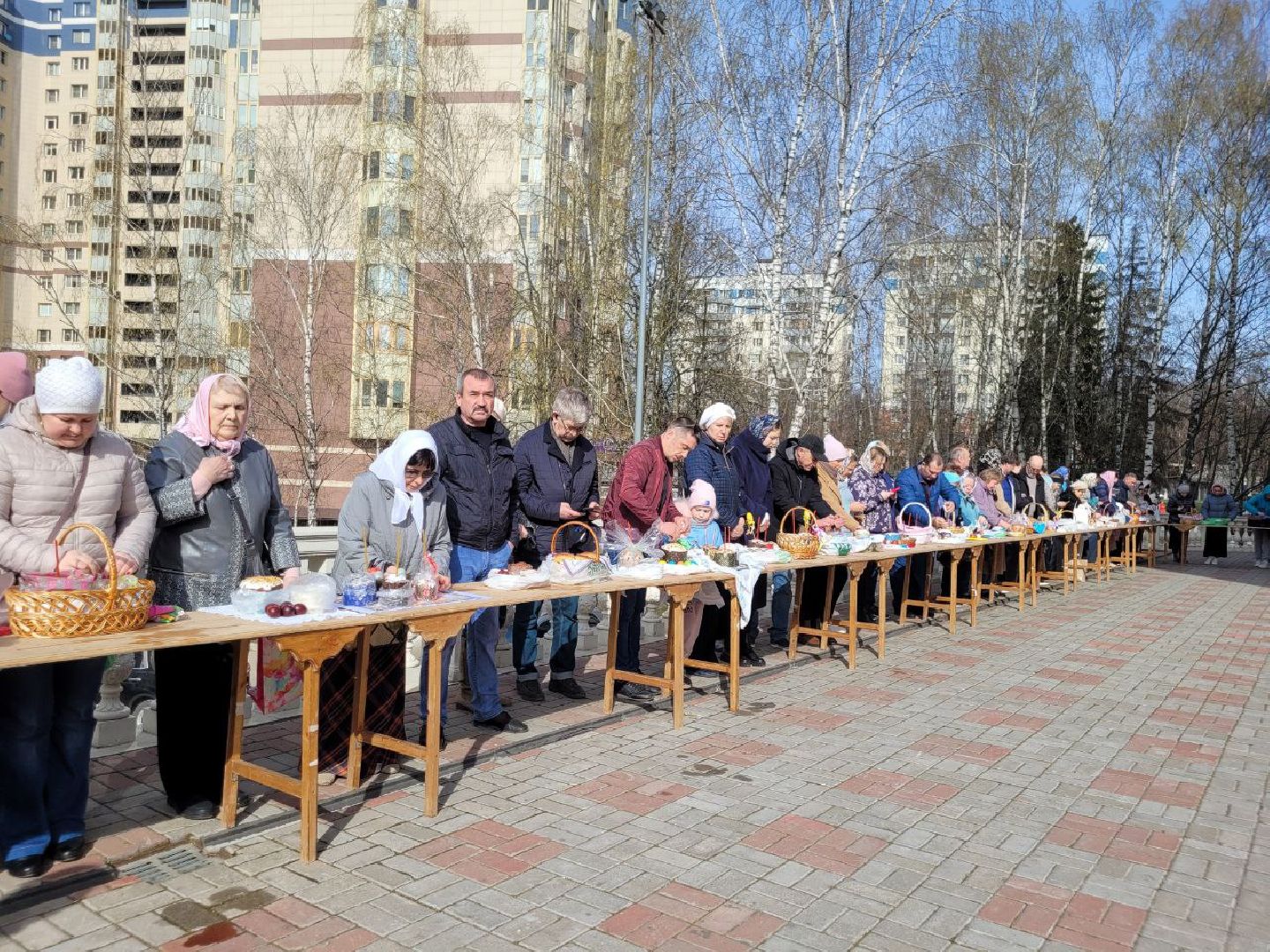 видное, православие, праздник, светлая пасха, георгиевский храм