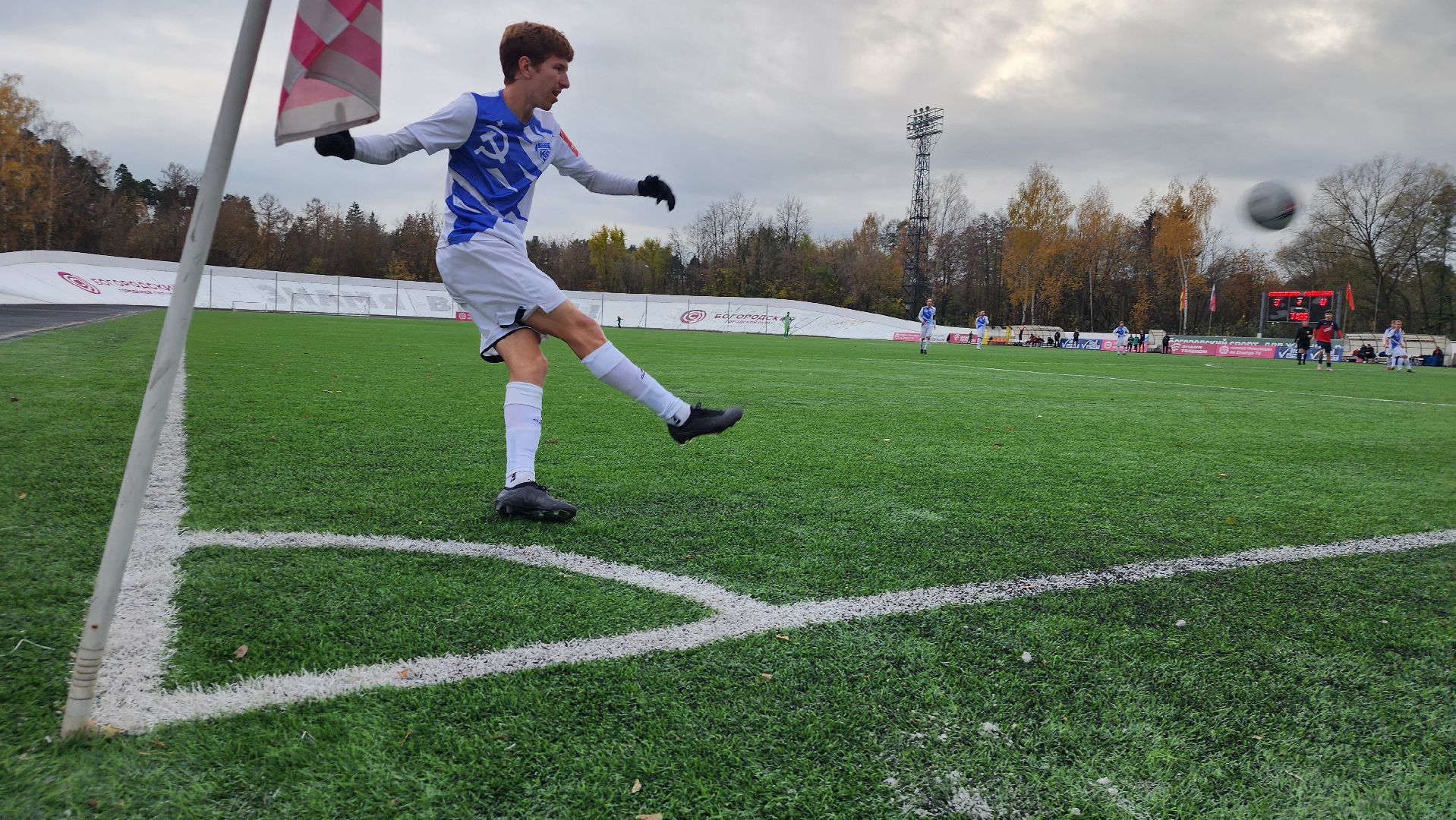 Чемпионат по футболу, Красное Знамя, Ногинск, Богородский городской округ,