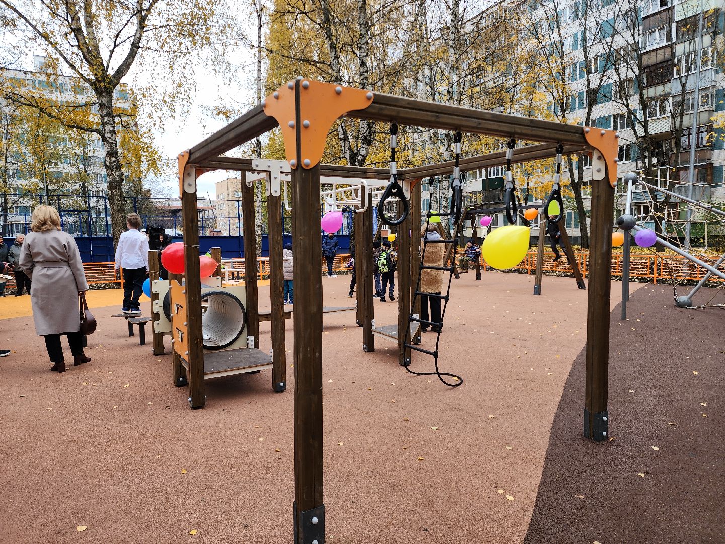 Черноголовка, Благоустройство дворов, Детская игровая площадка,