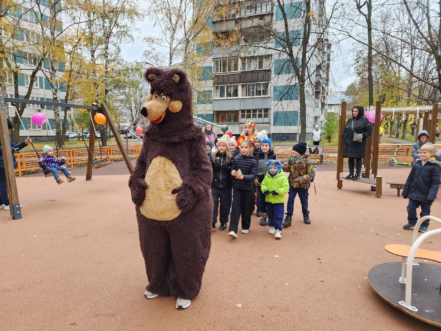 Черноголовка, Благоустройство дворов, Детская игровая площадка,