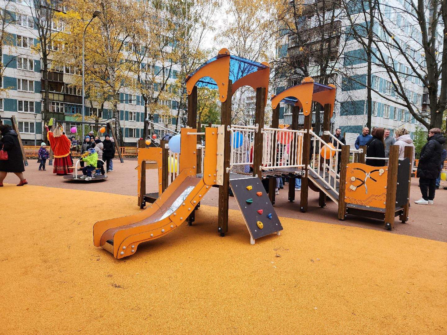 Черноголовка, Благоустройство дворов, Детская игровая площадка,