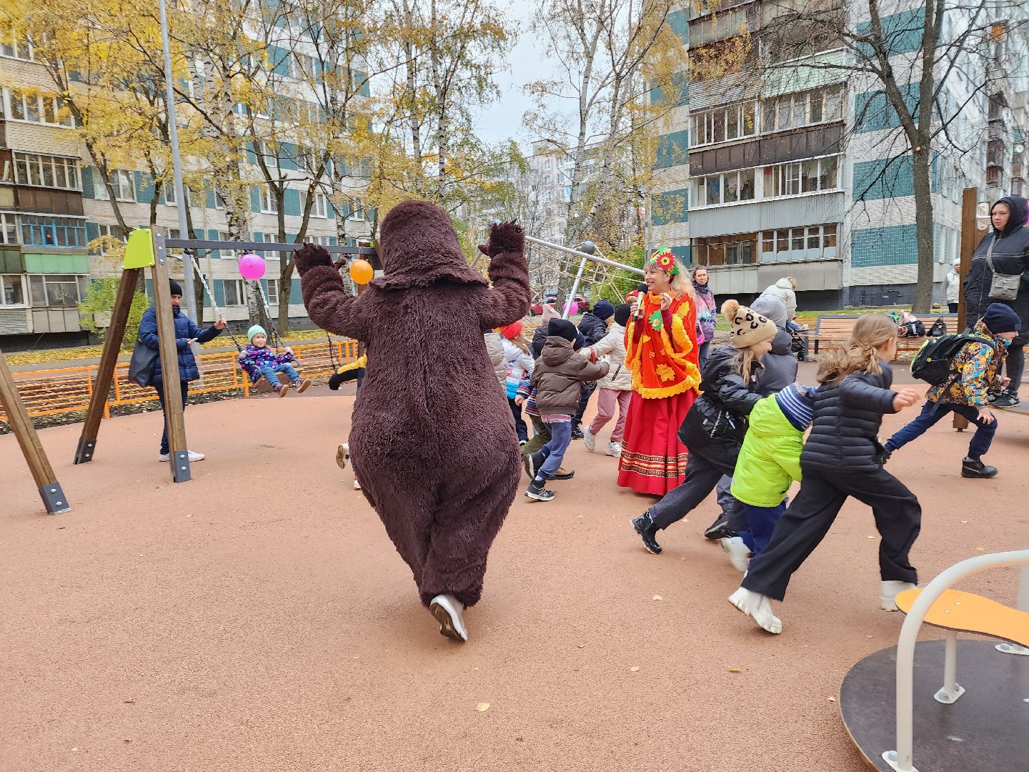 Черноголовка, Благоустройство дворов, Детская игровая площадка,