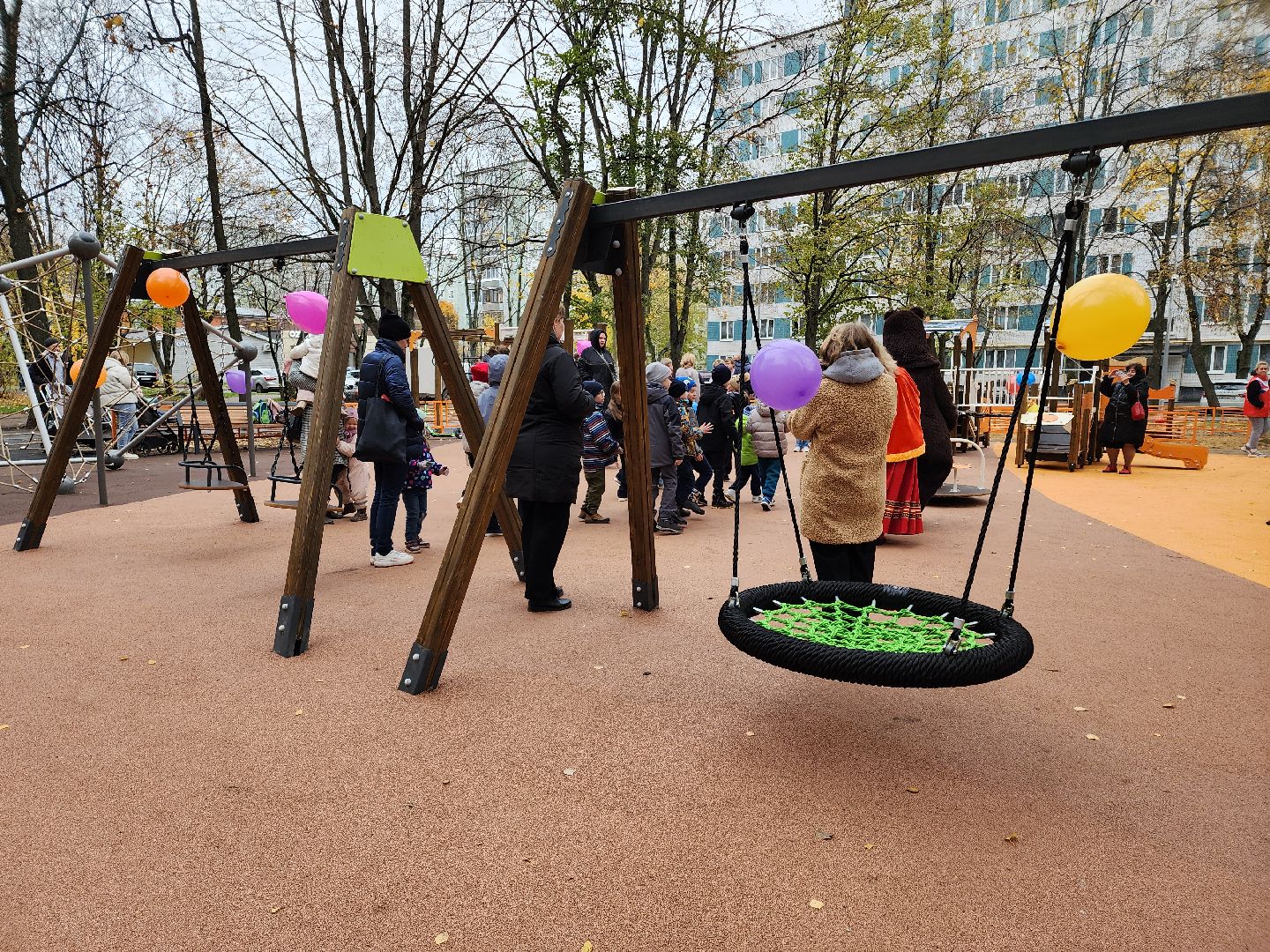 Черноголовка, Благоустройство дворов, Детская игровая площадка,