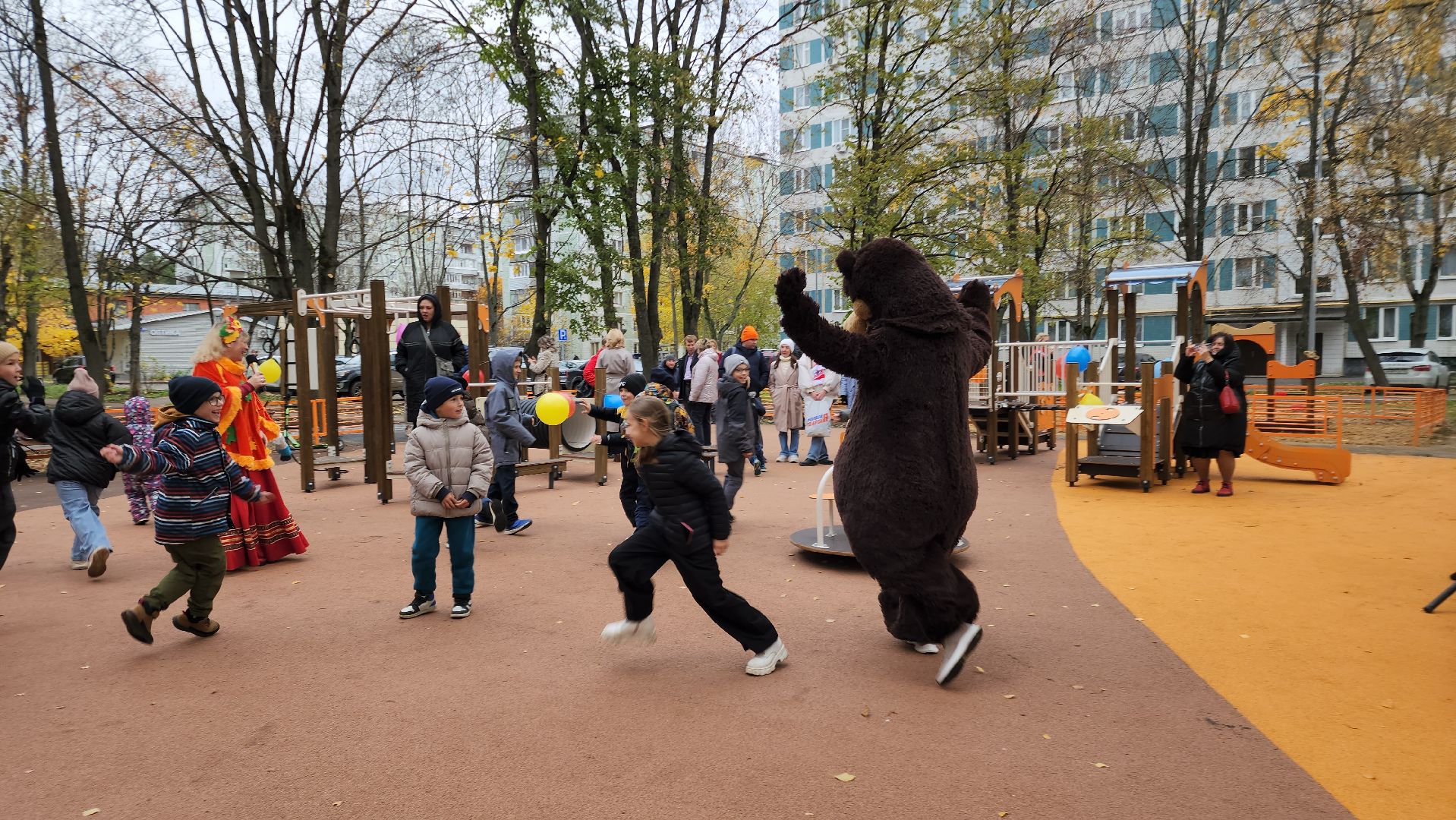 Черноголовка, Благоустройство дворов, Детская игровая площадка,
