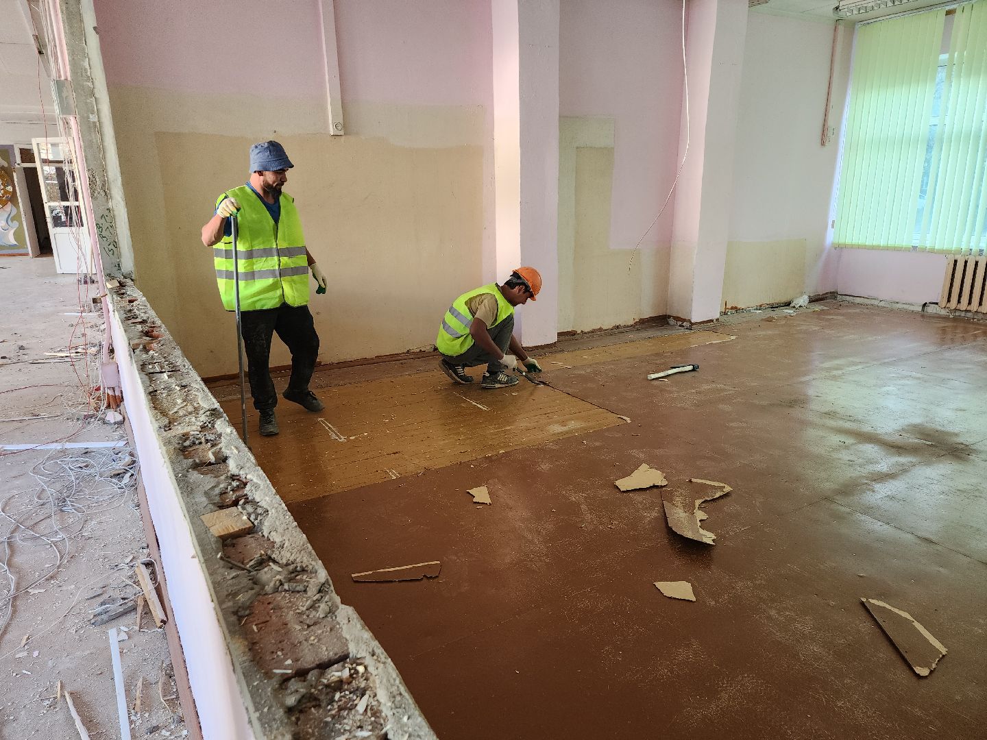 серпухов, подмосковье, капремонт школы, президентская программа,