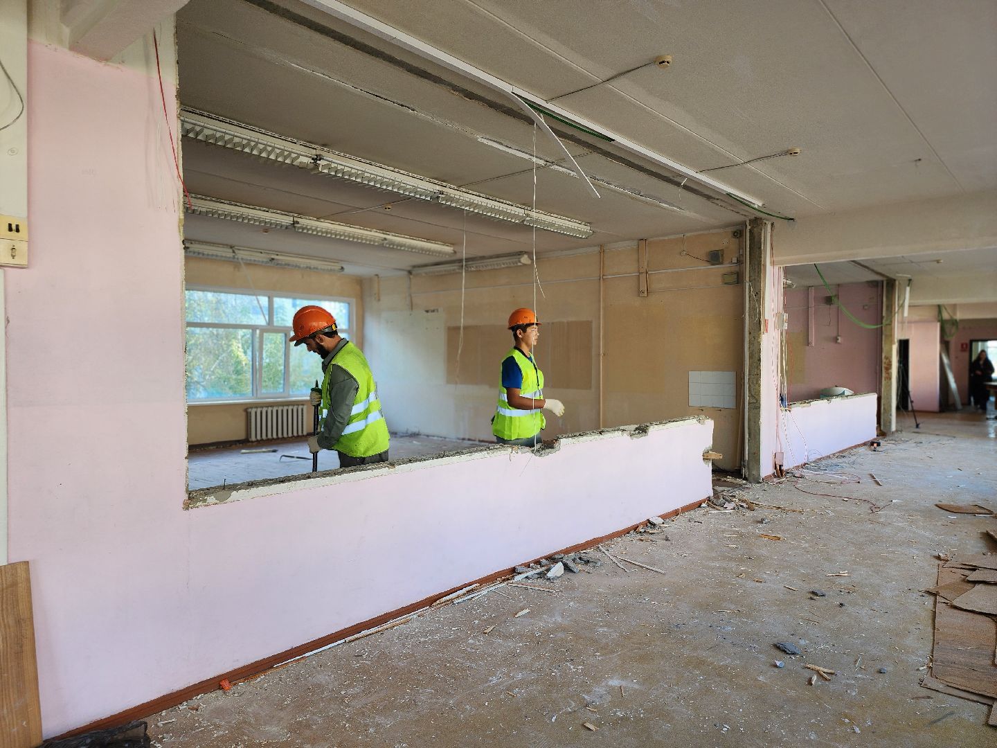 серпухов, подмосковье, капремонт школы, президентская программа,