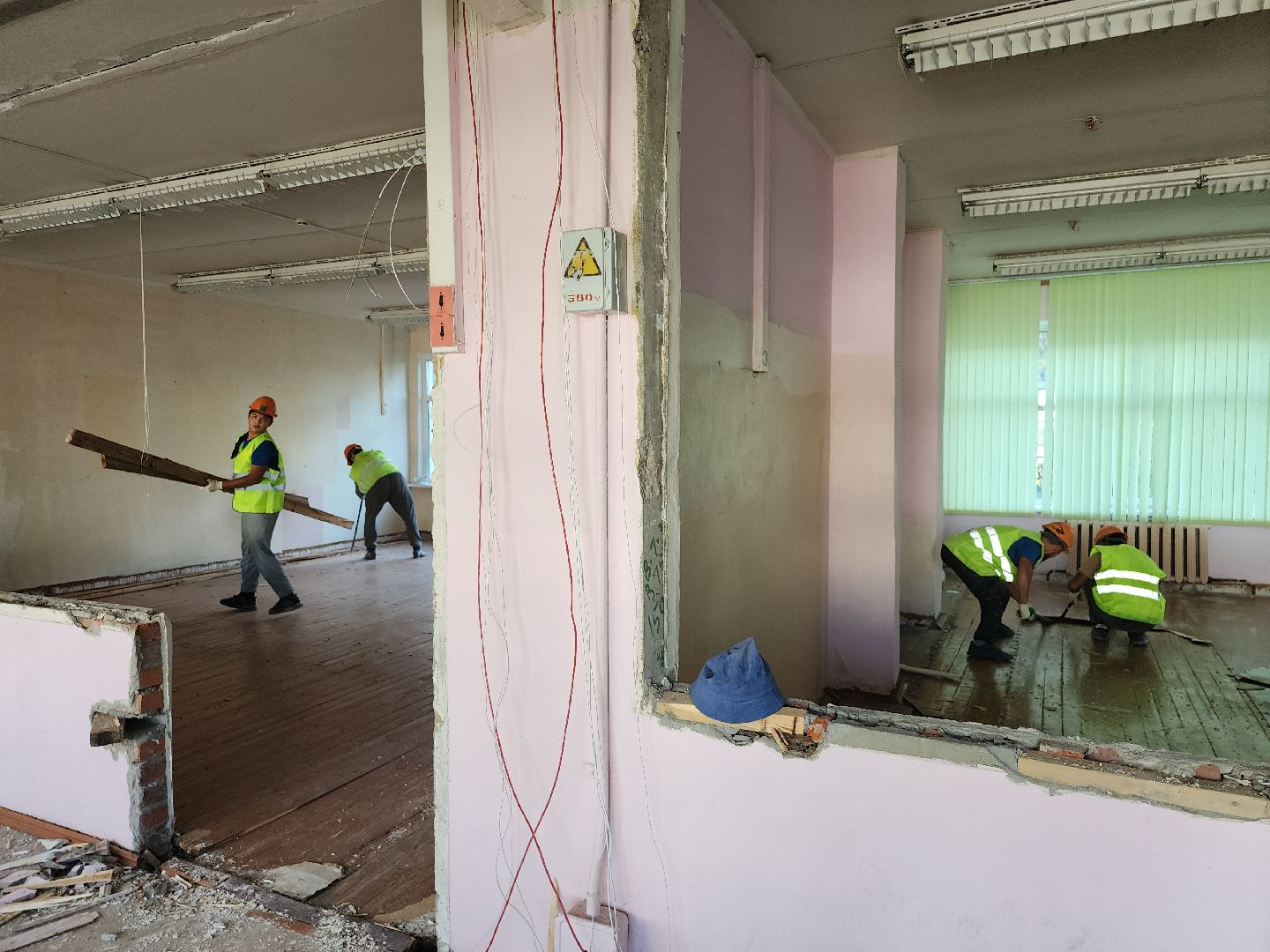 серпухов, подмосковье, капремонт школы, президентская программа,