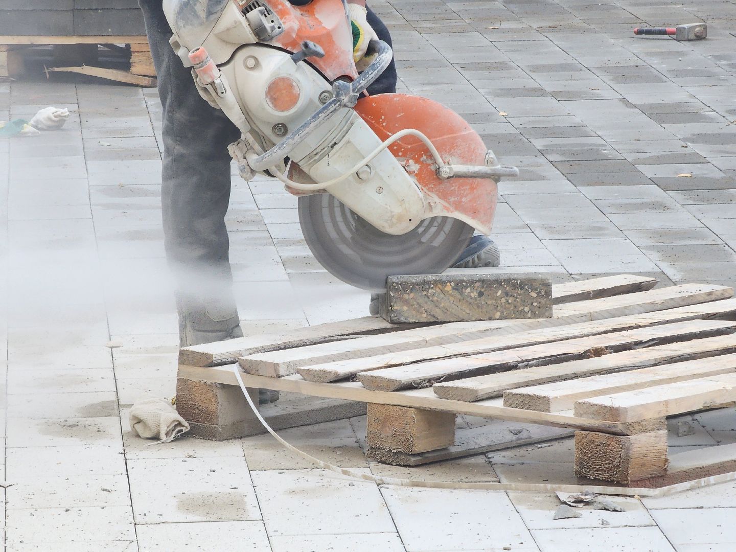 Дубна, дк октябрь, Благоустройство, Площадь,