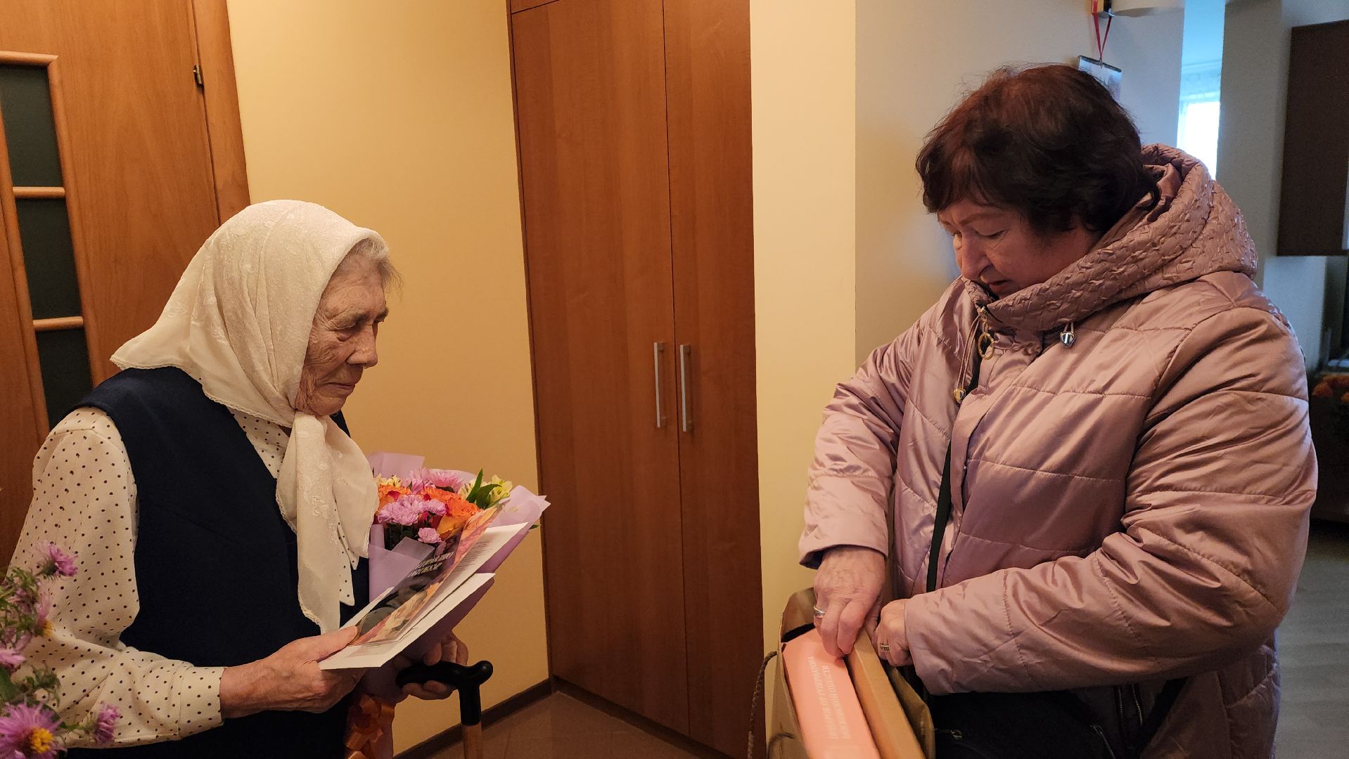 ветеран ВОВ, юбилей, труженица тыла,