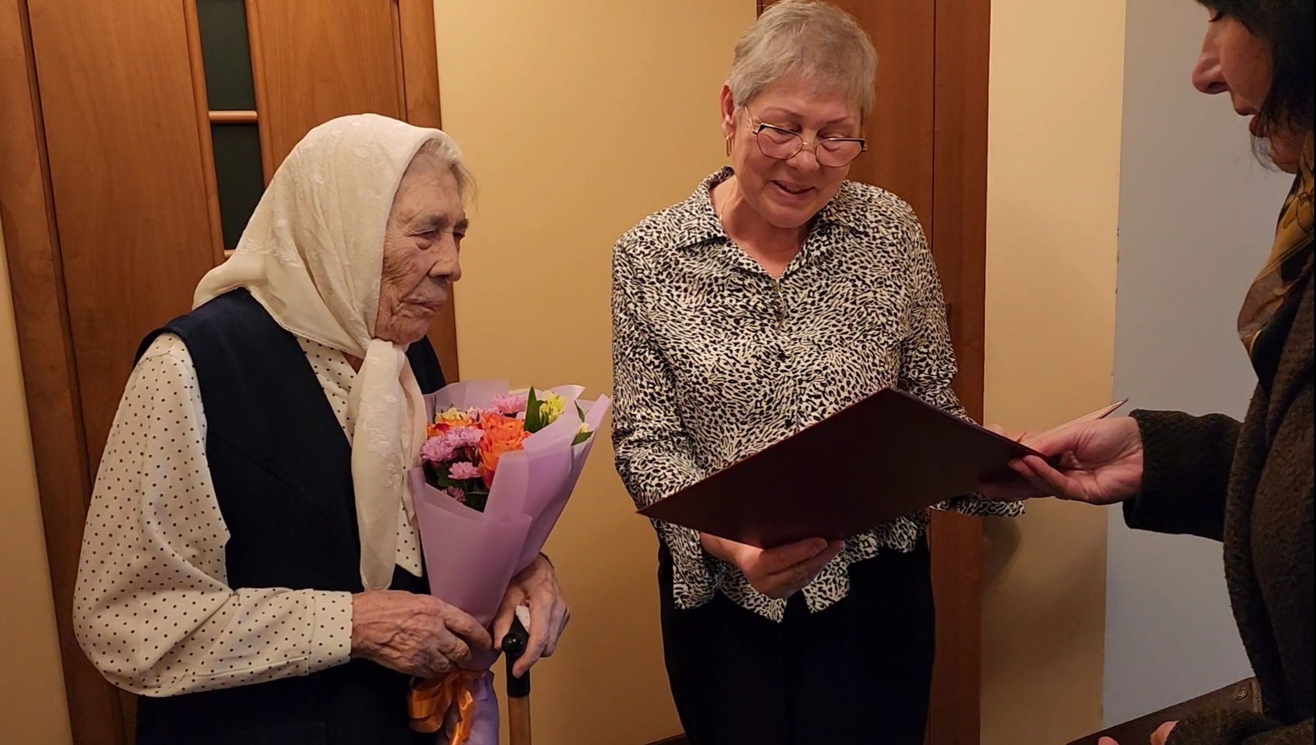 ветеран ВОВ, юбилей, труженица тыла,