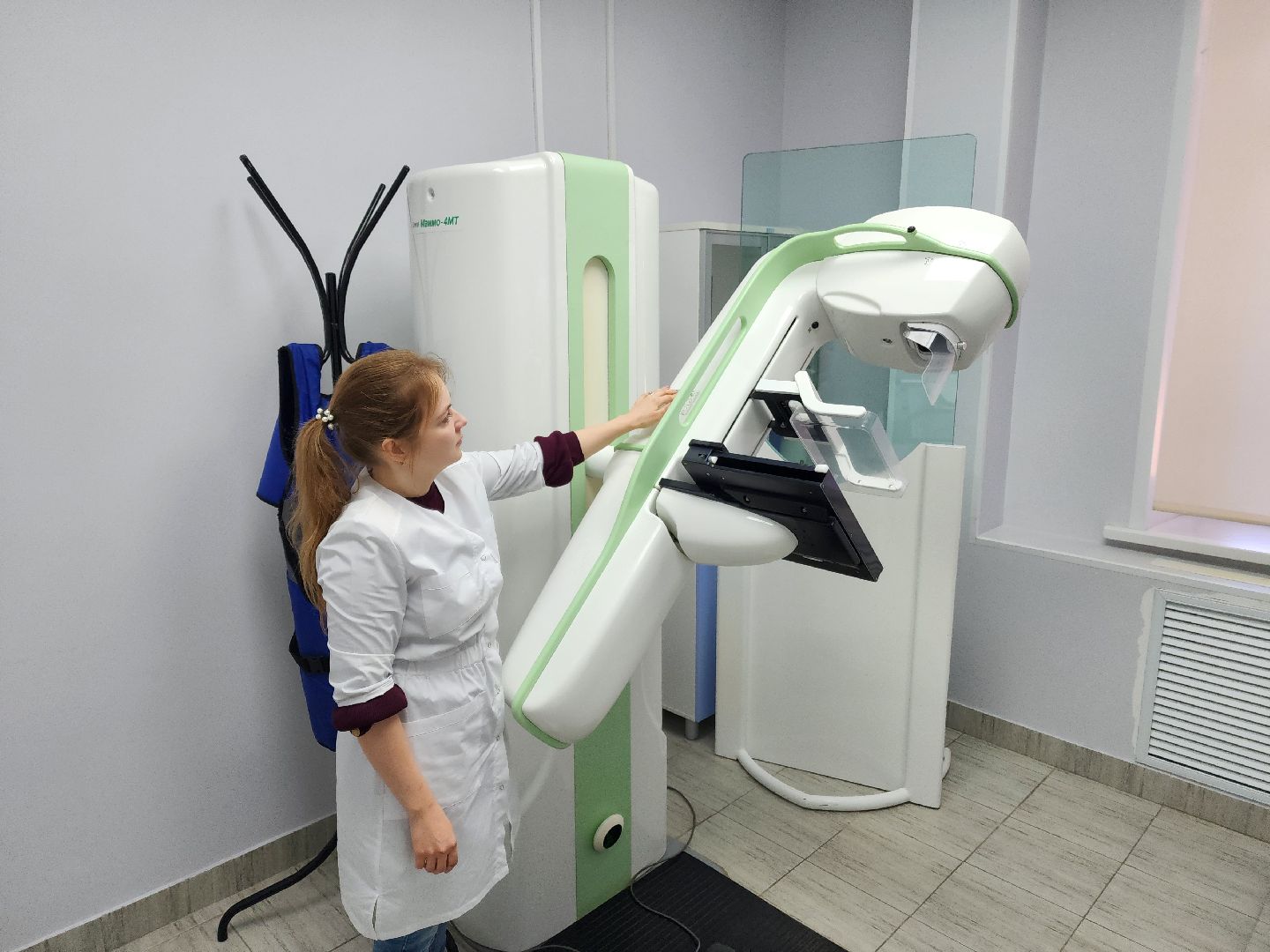 Чехов, Чеховская больница, поликлиника на улице Пионерской, маммография, молочные железы, диагностика, обследование, госпрограмма Московской области Здравоохранение,