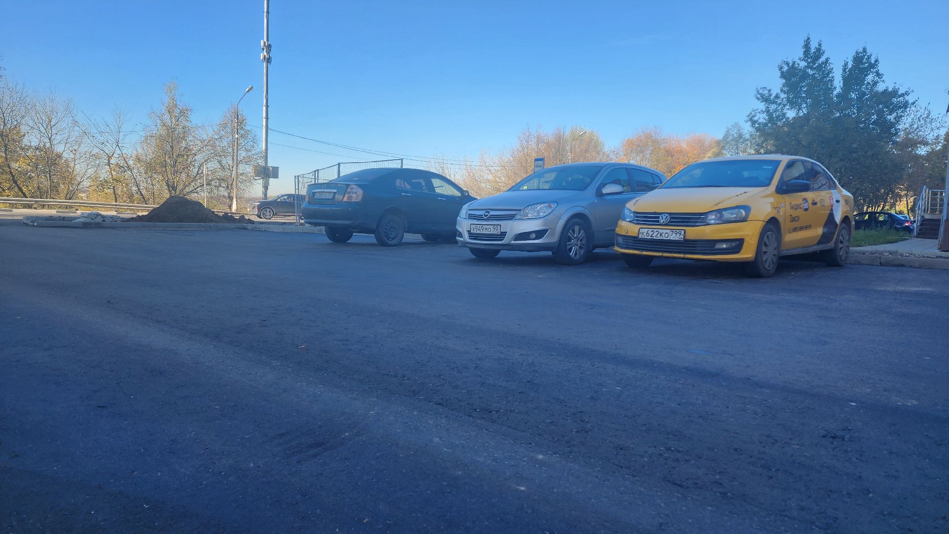 Домодедово, Новая парковка, Парковка, Подмосковье, Дорожные работы, асфальтирование дворов дорог,