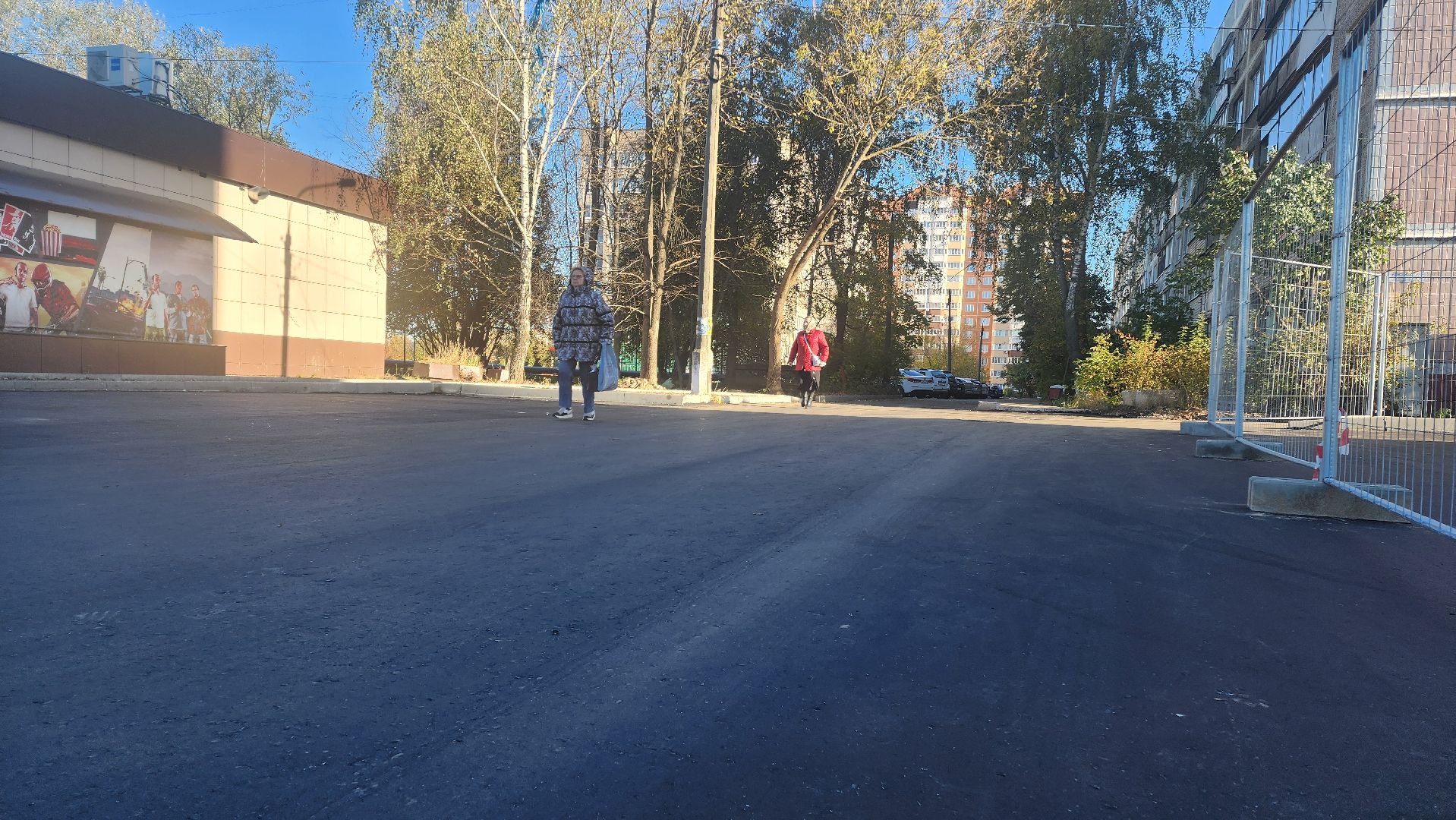 Домодедово, Новая парковка, Парковка, Подмосковье, Дорожные работы, асфальтирование дворов дорог,