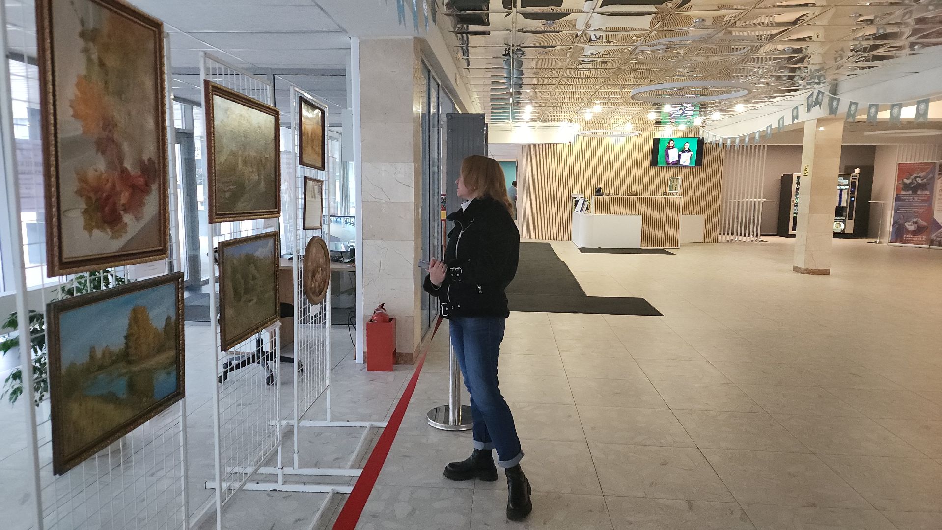 ивантеевка, художественная выставка, живопись, картины маслом, осень, город, художник,родина,