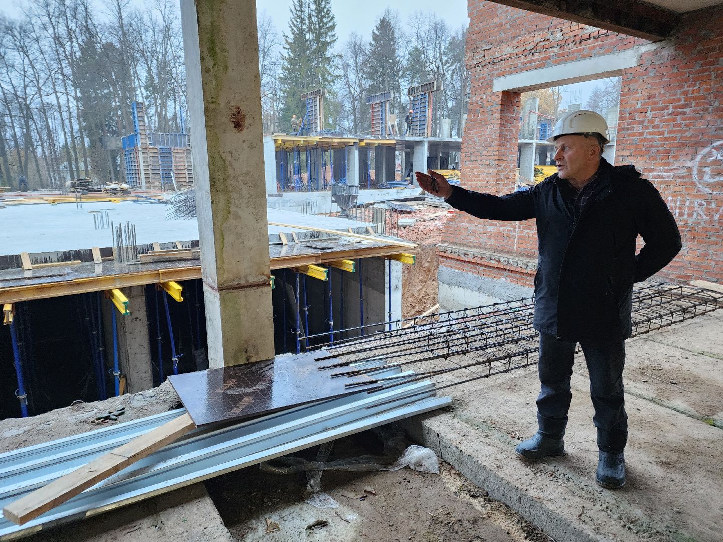 Чехов, поселок Мещерское, психиатрическая больница, лечебный корпус, реконструкция, обновление, строительство,