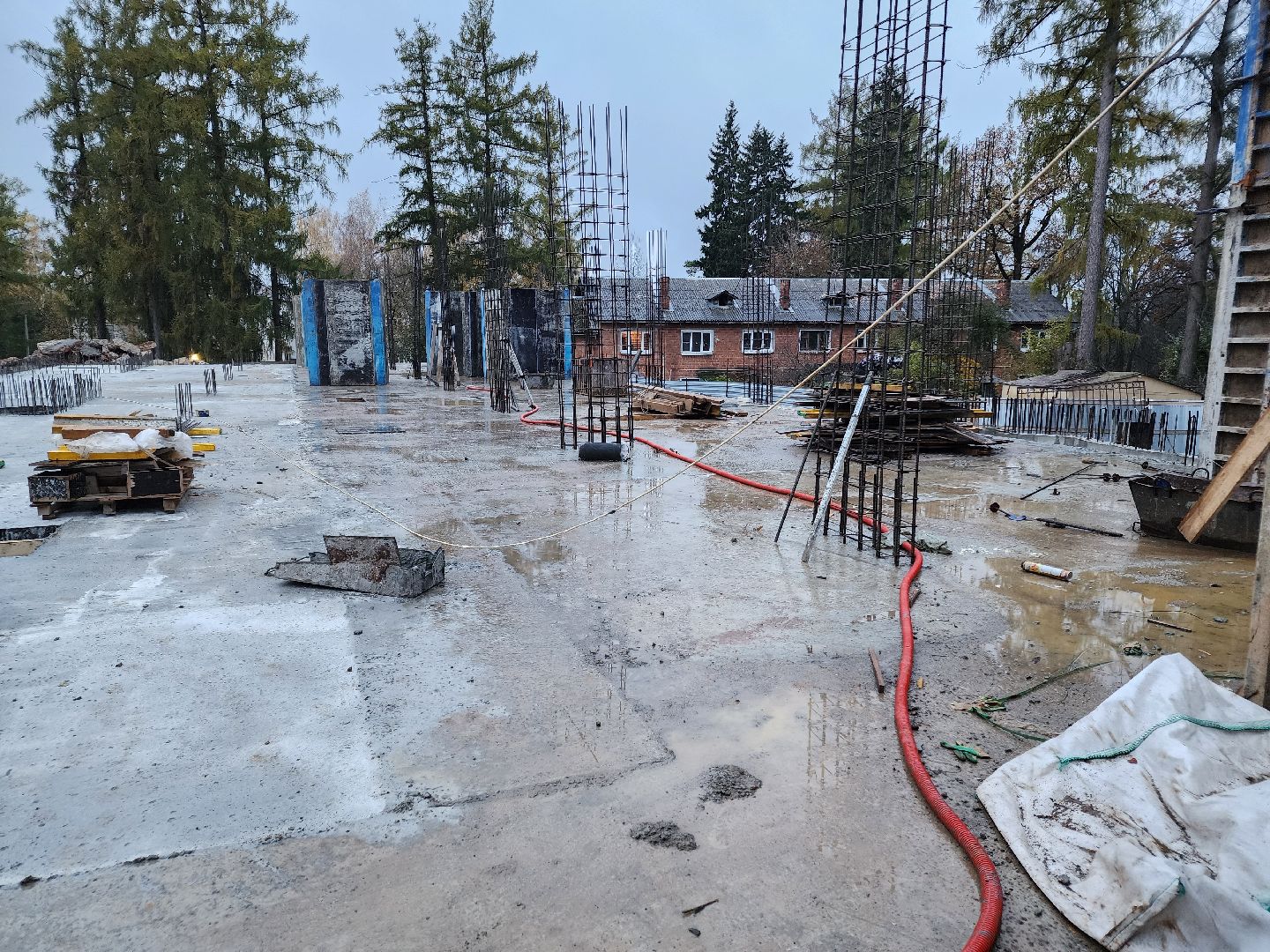 Чехов, поселок Мещерское, психиатрическая больница, лечебный корпус, реконструкция, обновление, строительство,