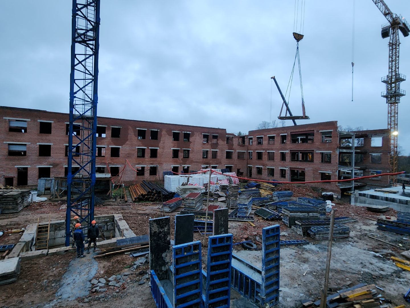 Чехов, поселок Мещерское, психиатрическая больница, лечебный корпус, реконструкция, обновление, строительство,