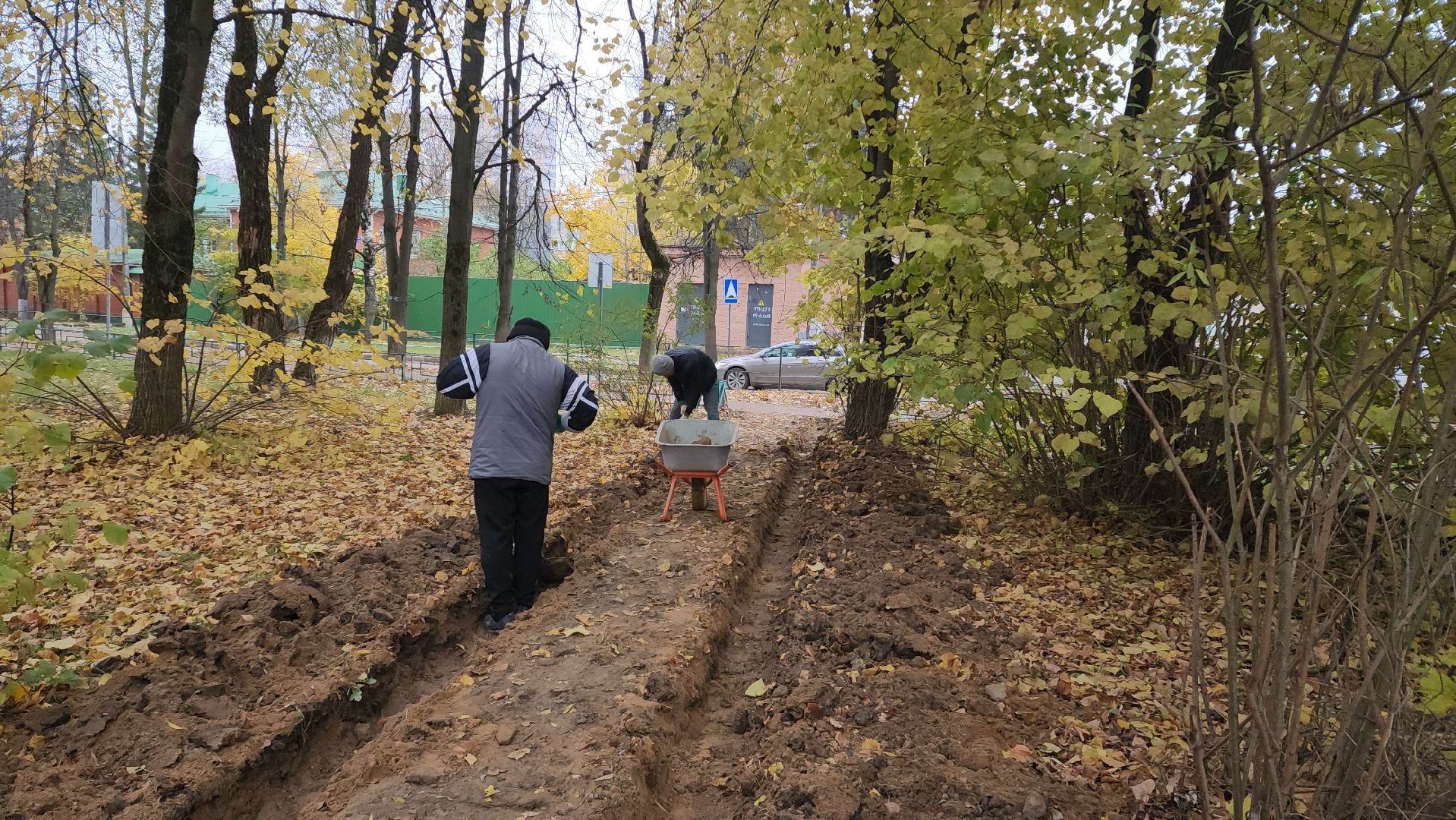 Благоустройство, ремонт дорог во дворах, тротуар,