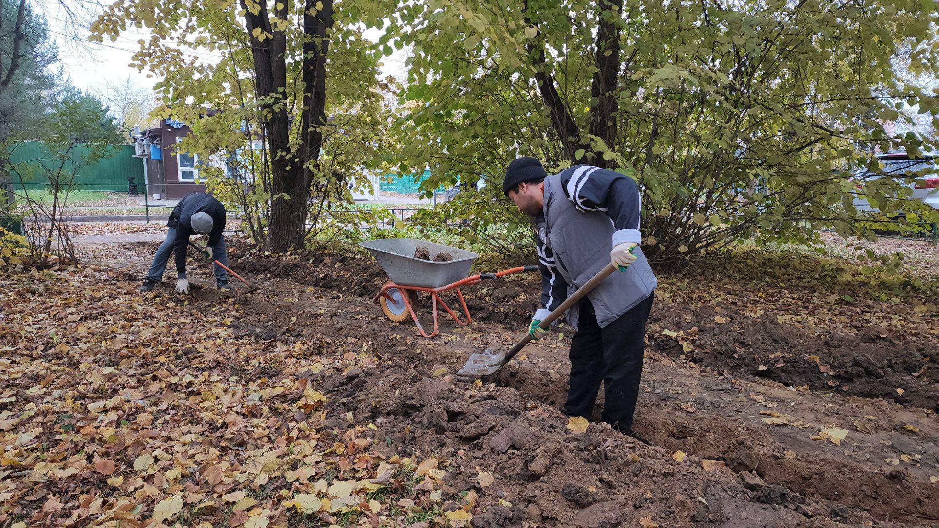 Благоустройство, ремонт дорог во дворах, тротуар,