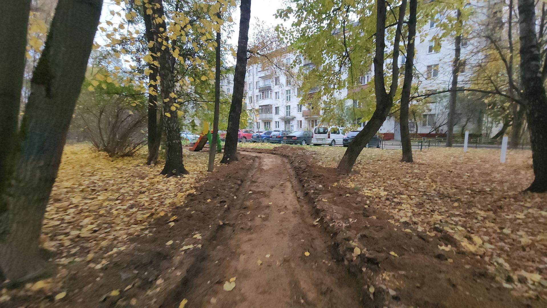 Благоустройство, ремонт дорог во дворах, тротуар,