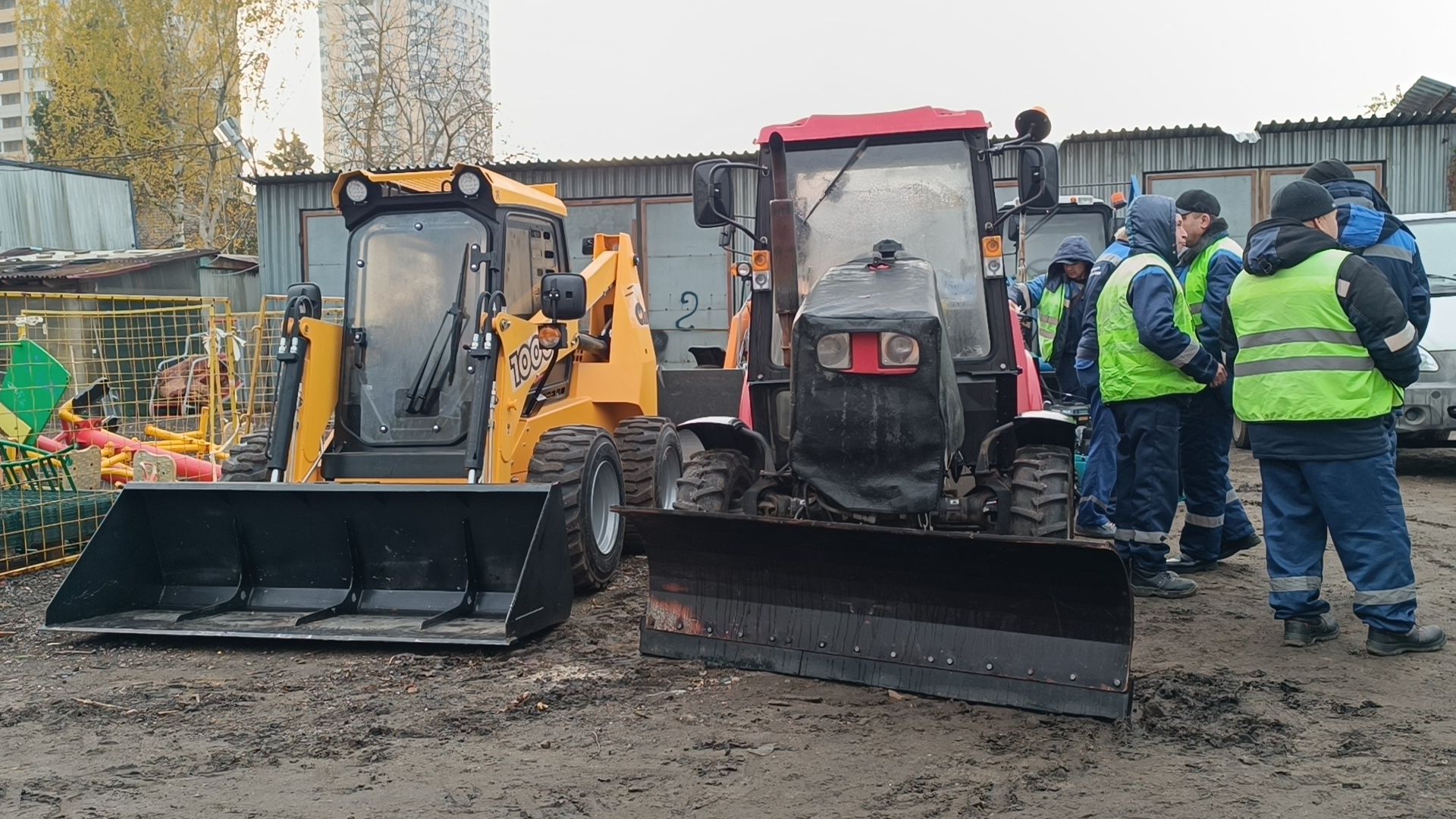 уборочная техника, лобня, благоустройство,