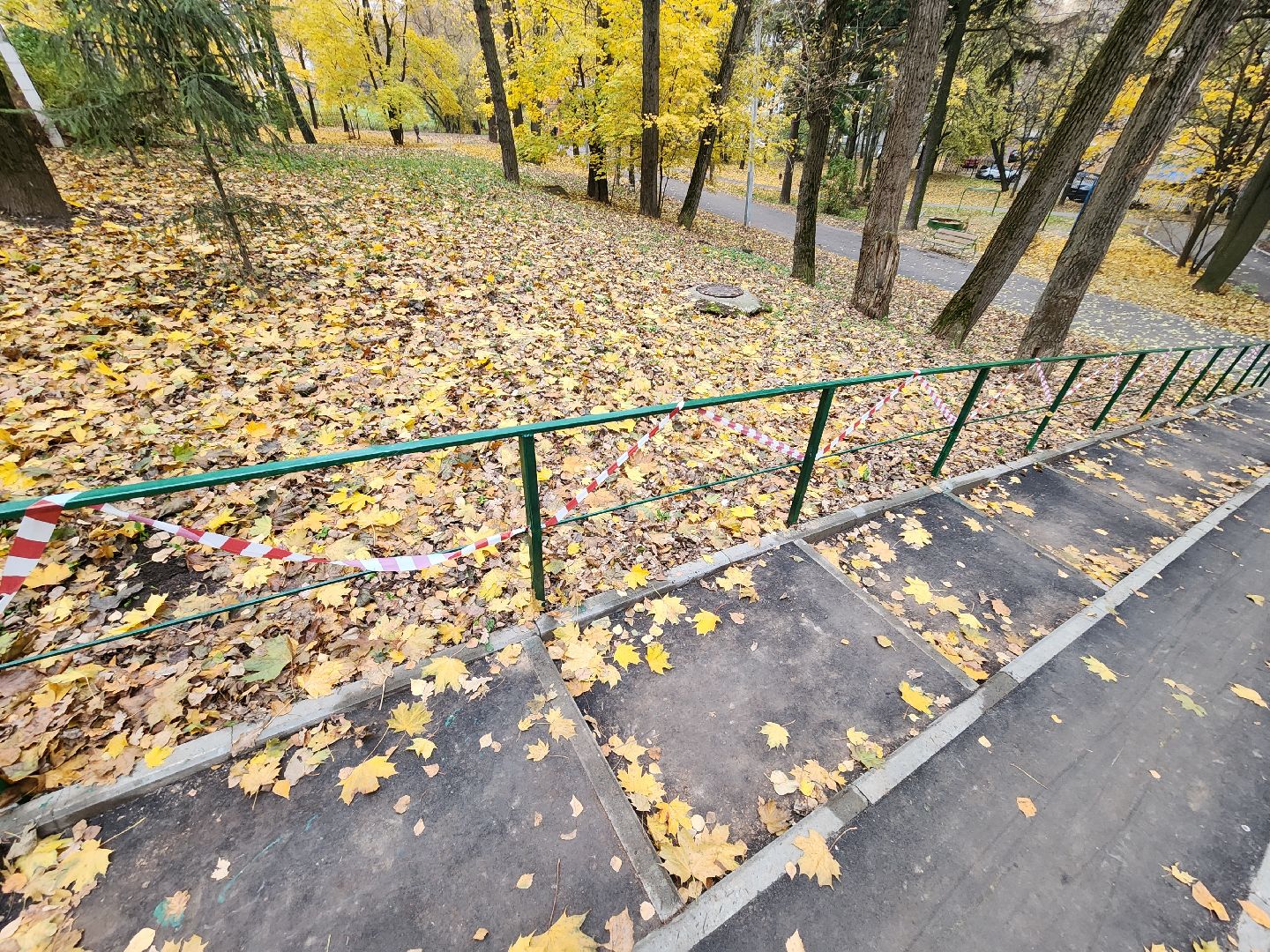 одинцово, благоустройство, поручни, двор,