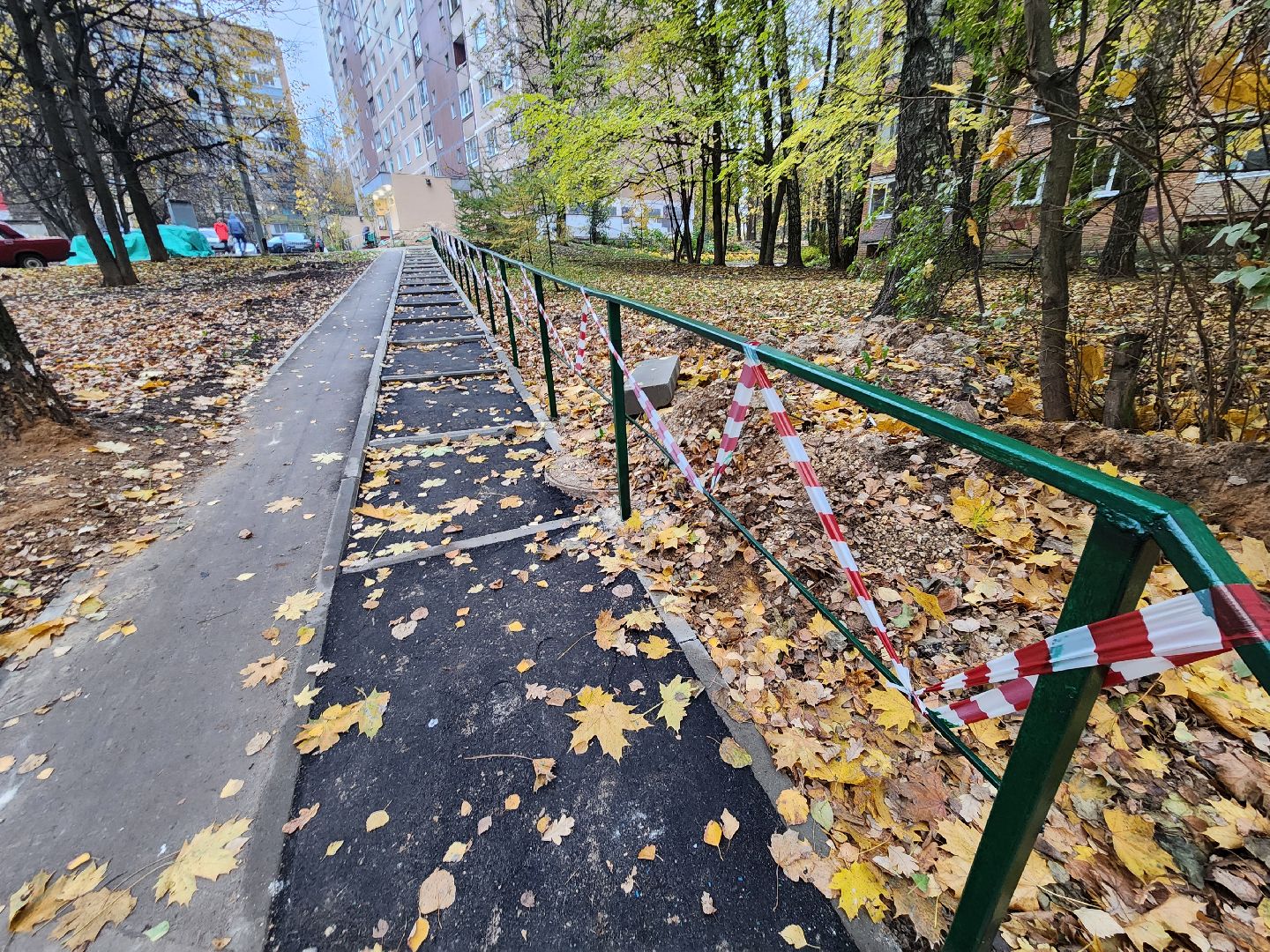 одинцово, благоустройство, поручни, двор,