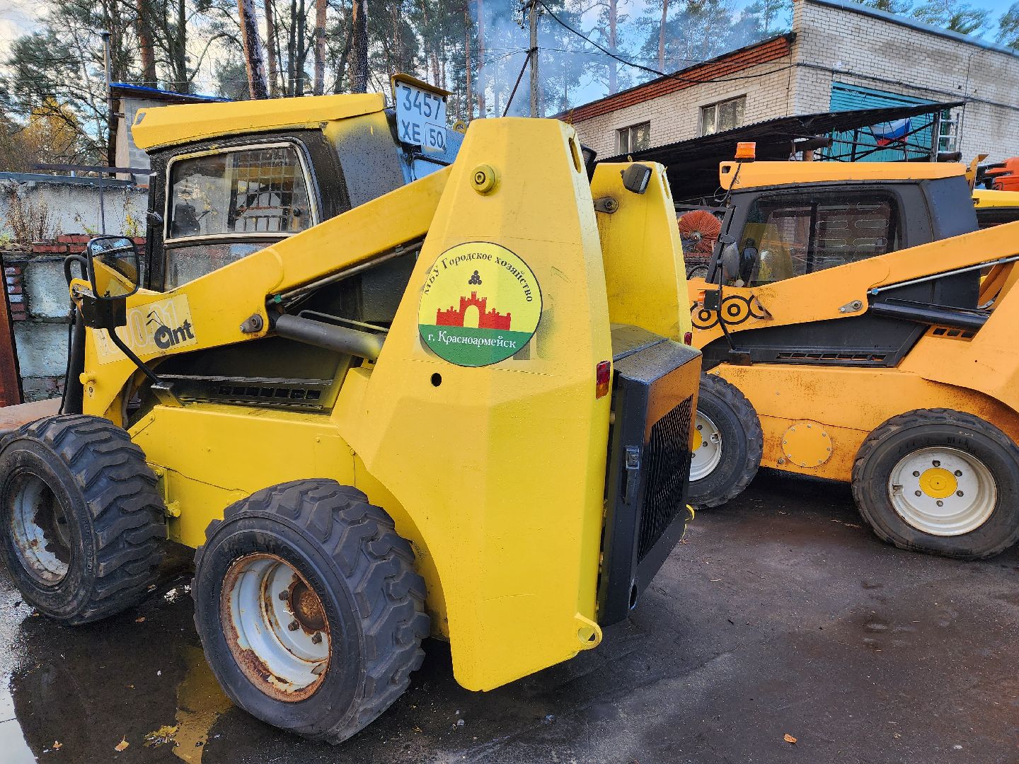 красноармейск, городской округ пушкинский, подготовка к зиме, снегоуборочная техника,