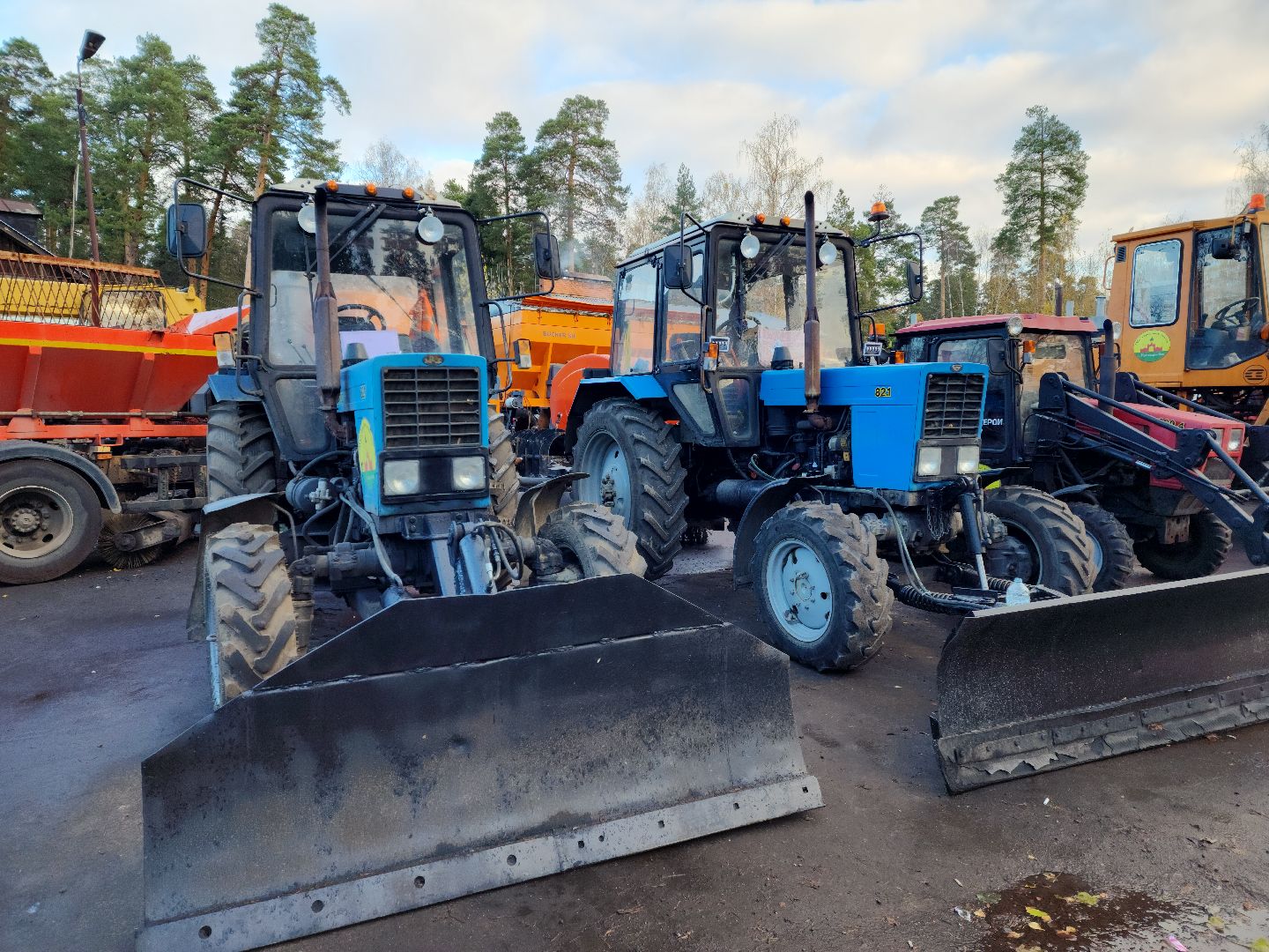 красноармейск, городской округ пушкинский, подготовка к зиме, снегоуборочная техника,