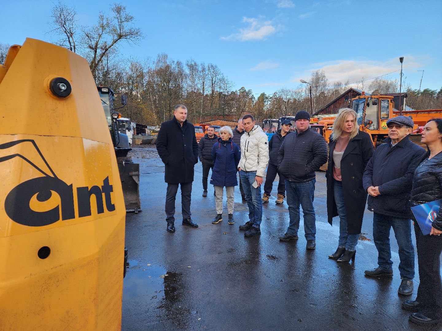 красноармейск, городской округ пушкинский, подготовка к зиме, снегоуборочная техника,