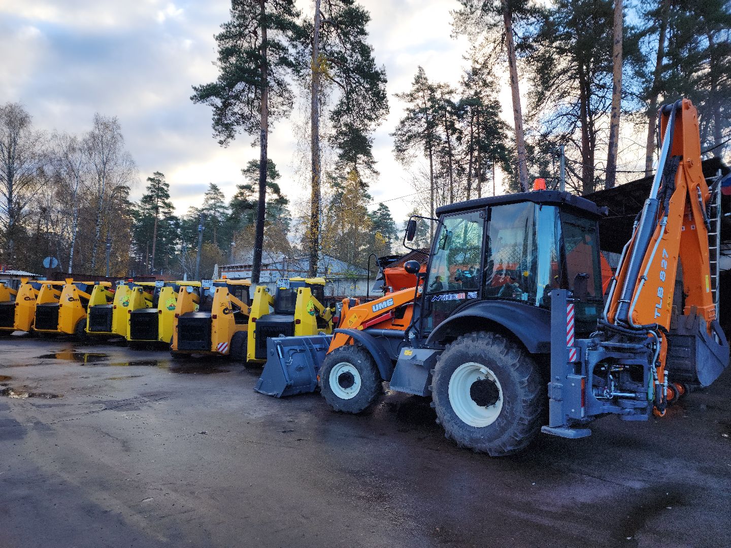 красноармейск, городской округ пушкинский, подготовка к зиме, снегоуборочная техника,