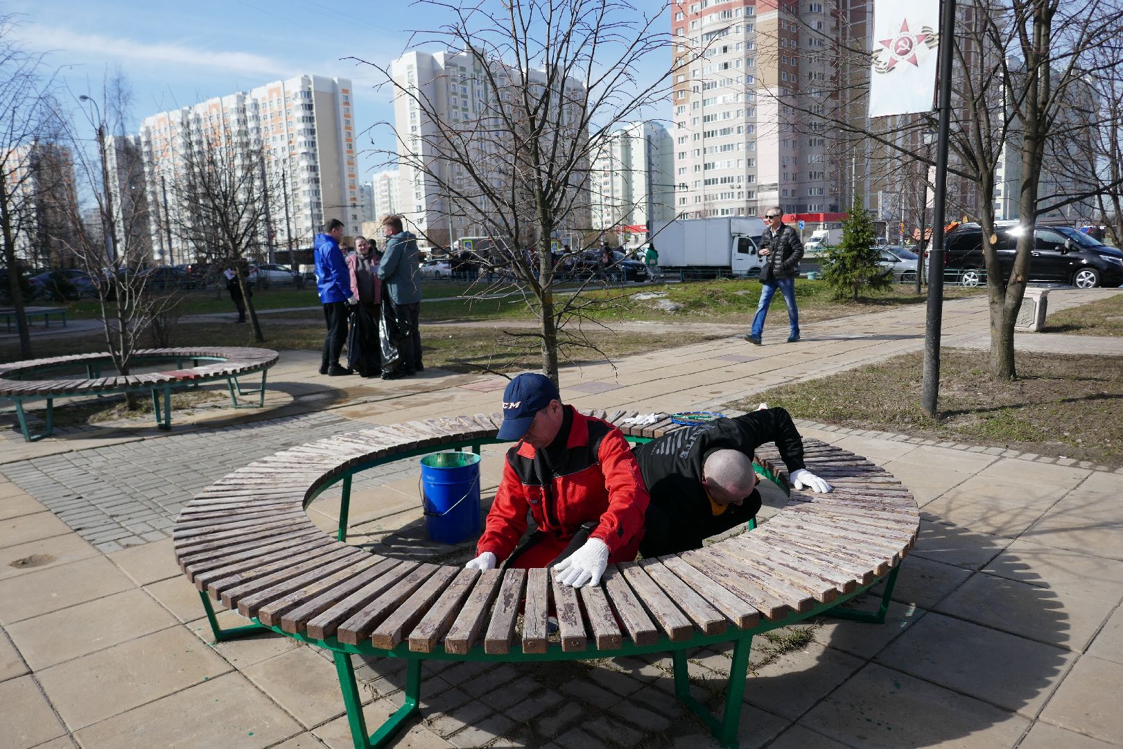 Подольск, субботник, глава, уборка, порядок