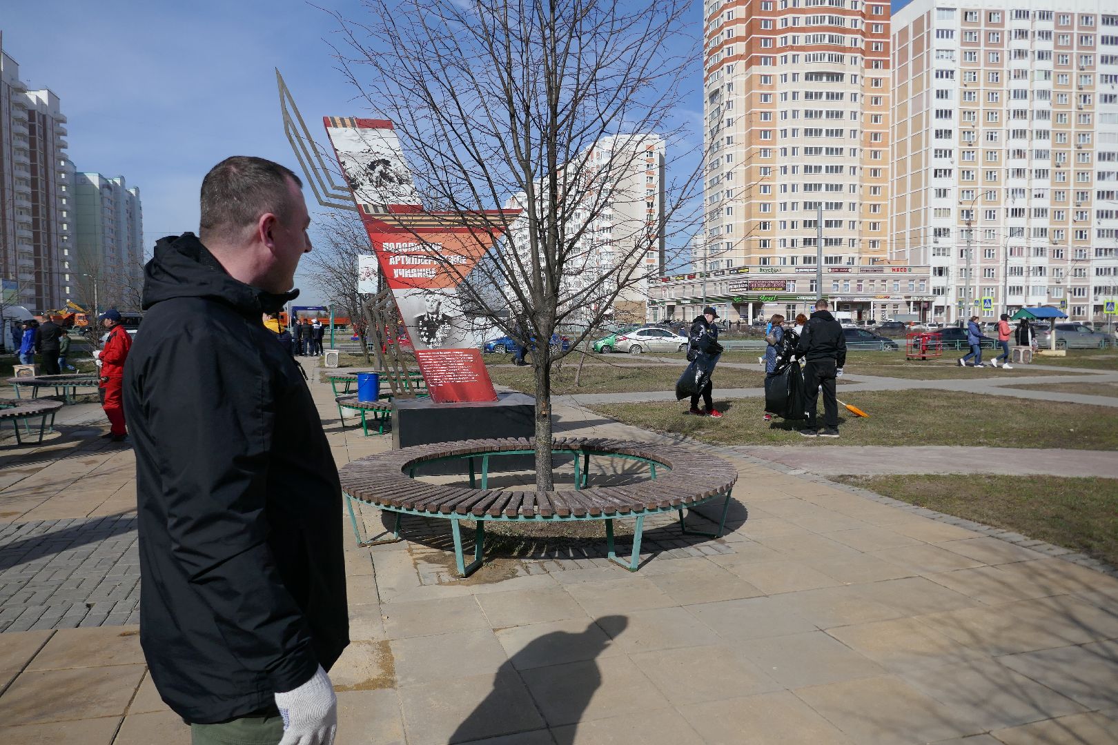 Подольск, субботник, глава, уборка, порядок