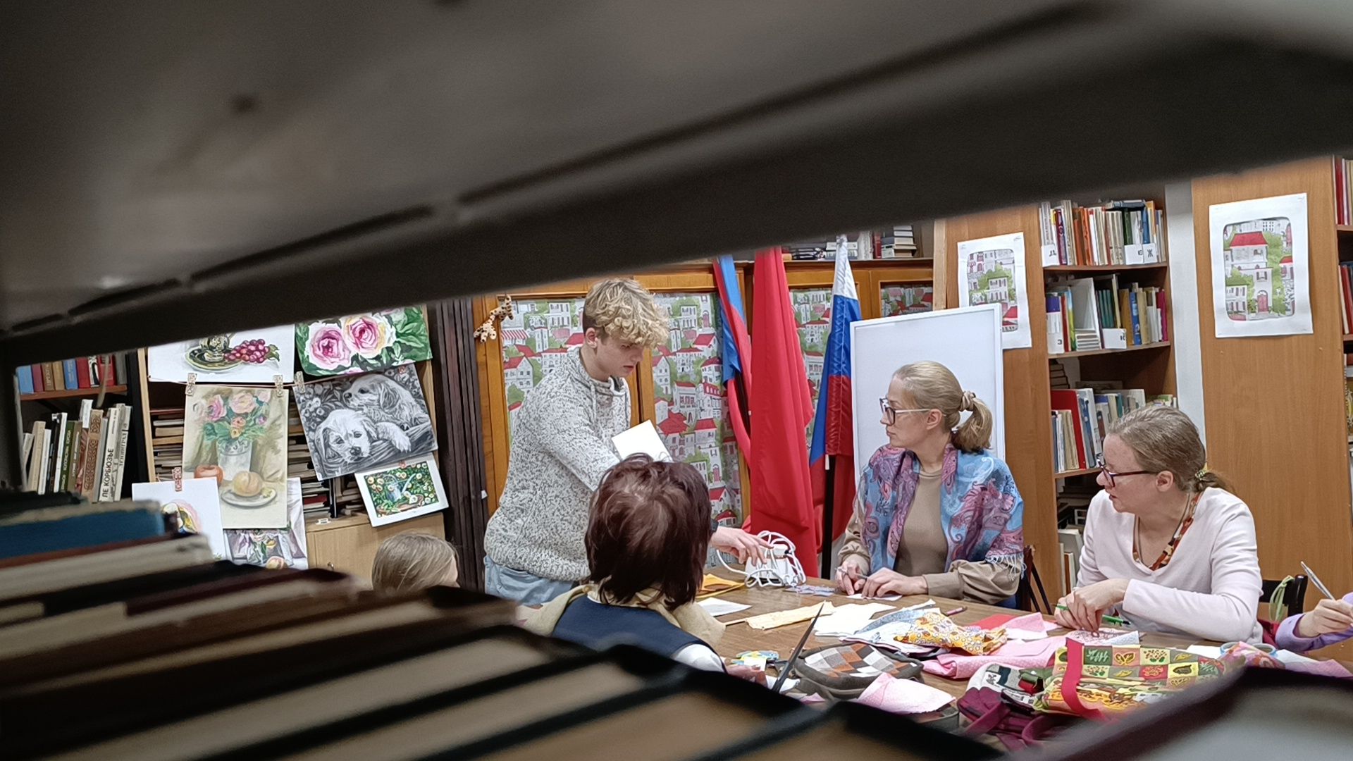 мастер-класс, лобня, лоскутное шитье, библиотека,