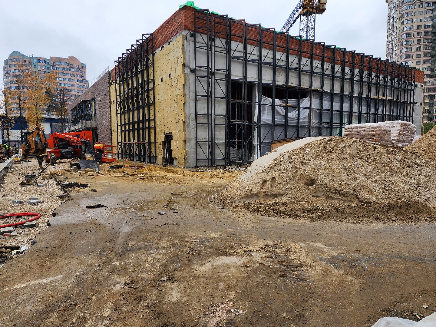 раменское, строительство, физкультурно-оздоровительный комплекс с бассейном,