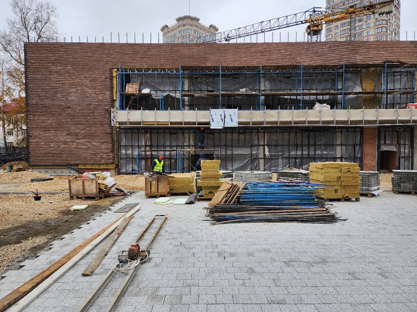 раменское, строительство, физкультурно-оздоровительный комплекс с бассейном,